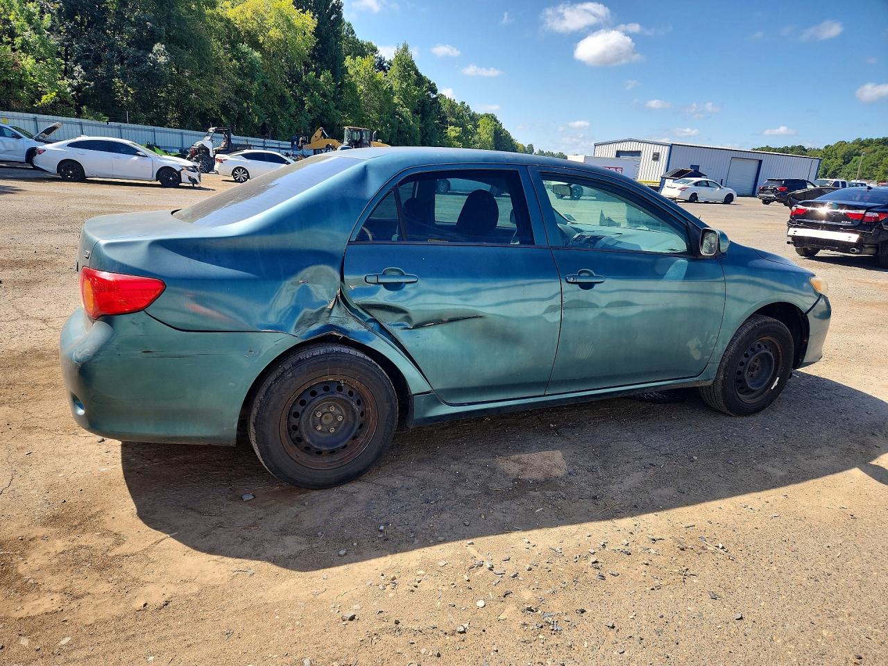 2010 Toyota Corolla Le Green vin: 2T1BU4EE5AC406386