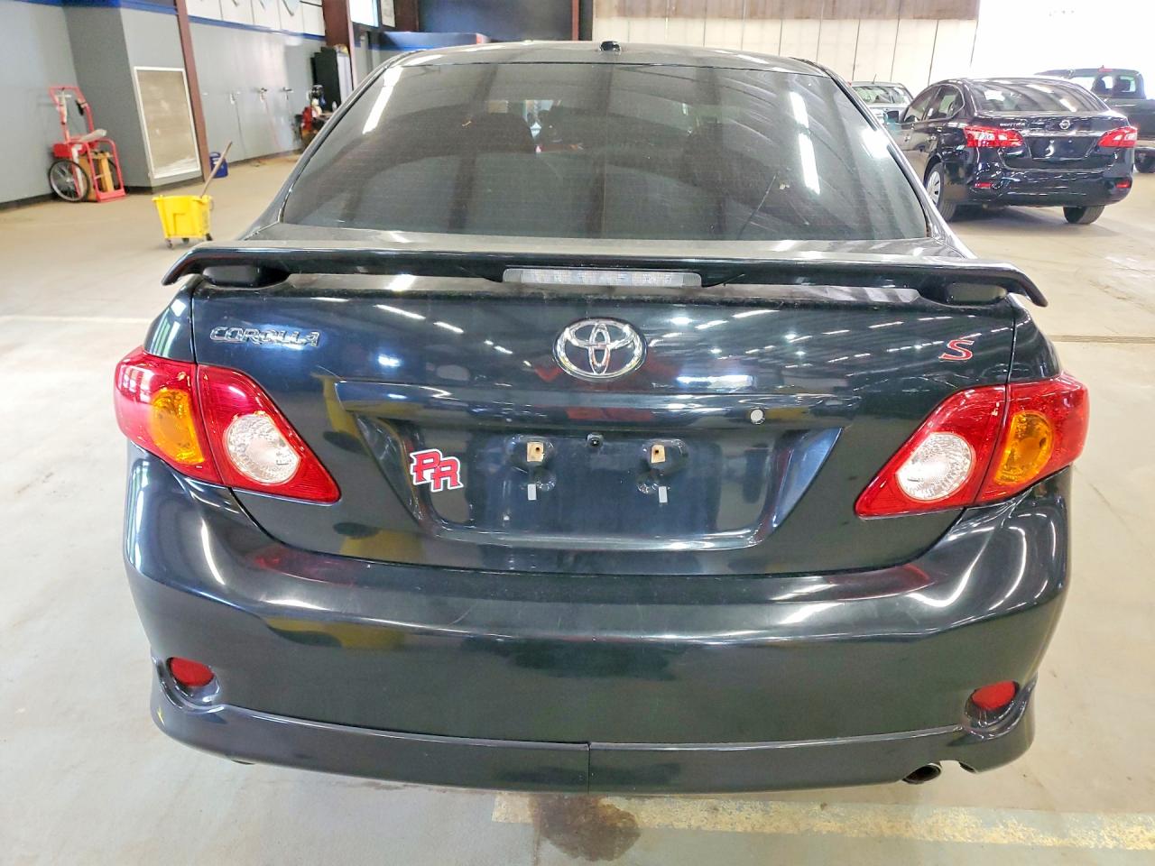 2010 Toyota Corolla S Black vin: 2T1BU4EE5AC406520