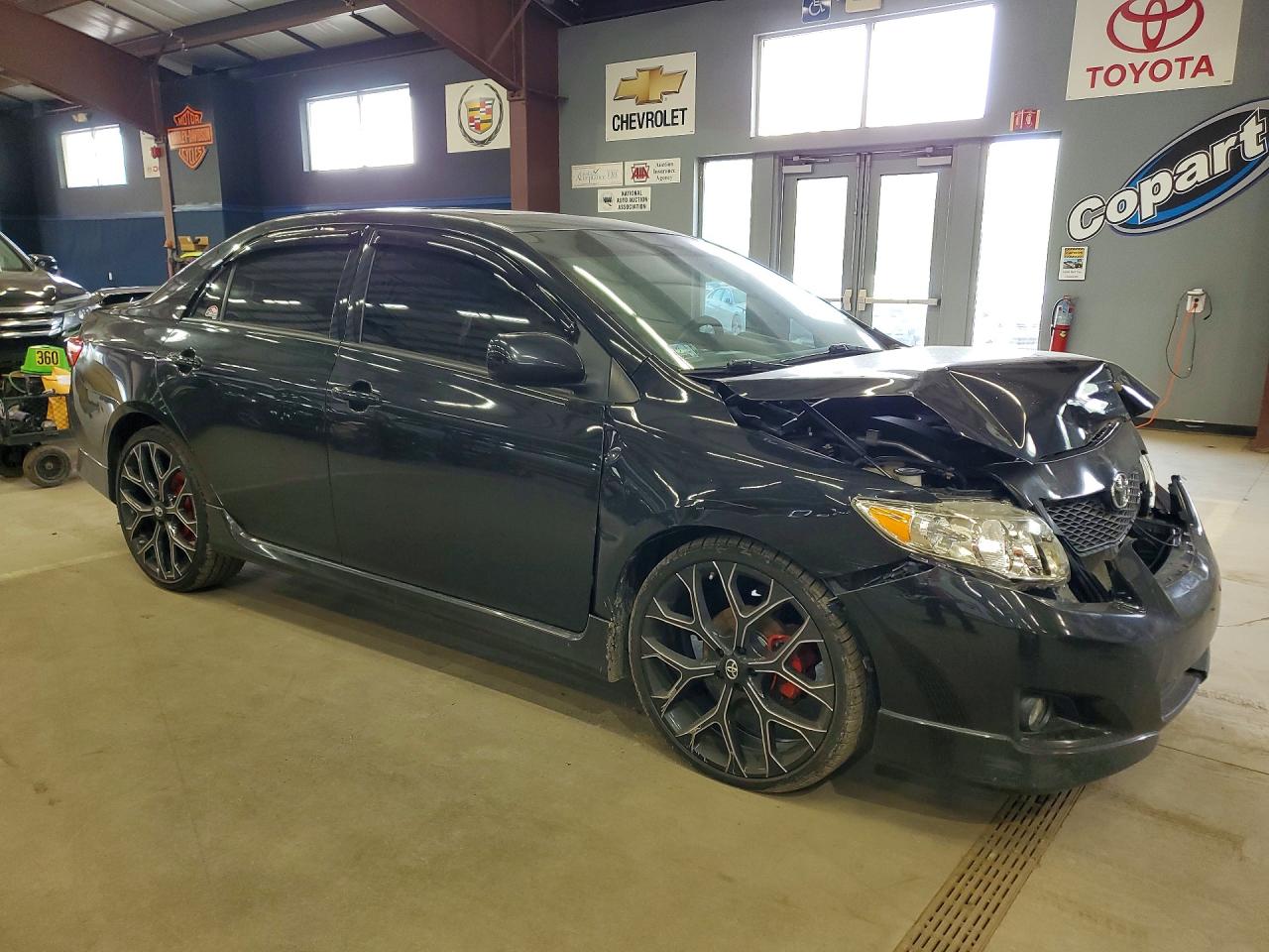 2010 Toyota Corolla S Black vin: 2T1BU4EE5AC406520