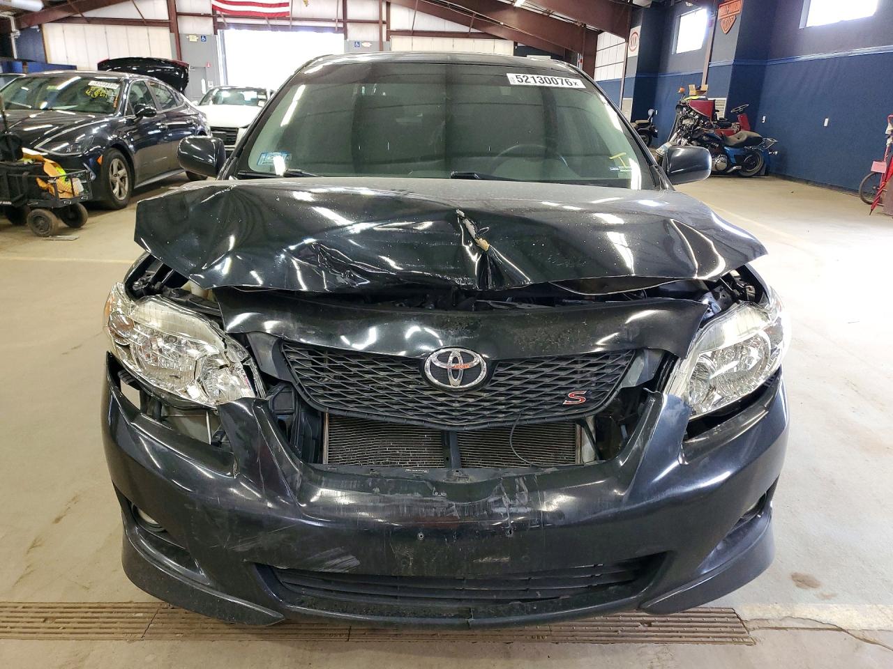 2010 Toyota Corolla S Black vin: 2T1BU4EE5AC406520