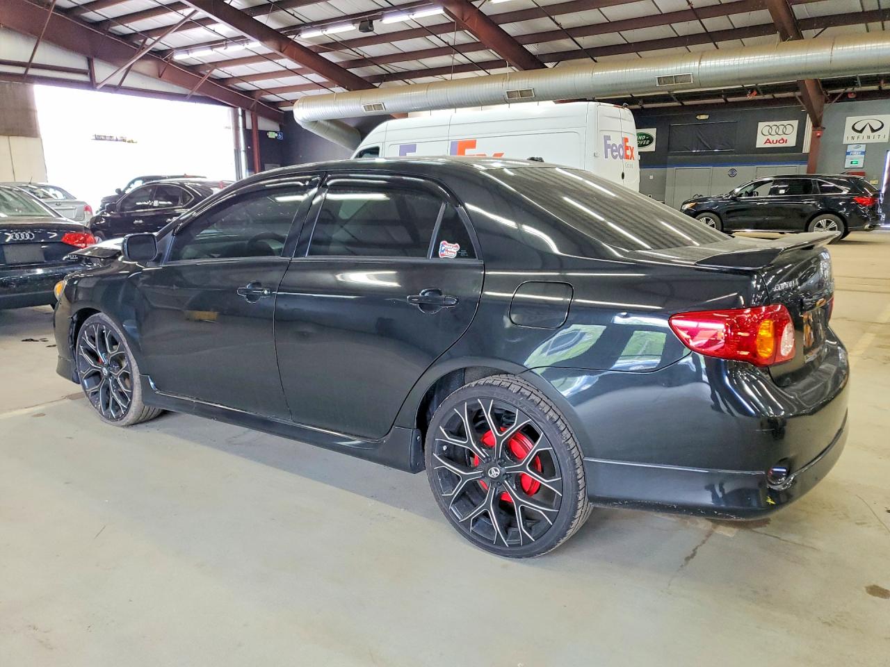 2010 Toyota Corolla S Black vin: 2T1BU4EE5AC406520