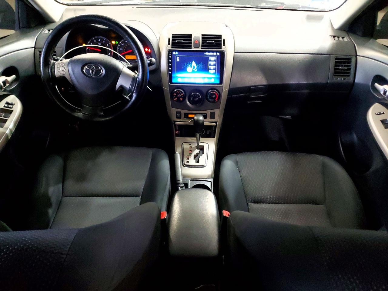2010 Toyota Corolla S Black vin: 2T1BU4EE5AC406520