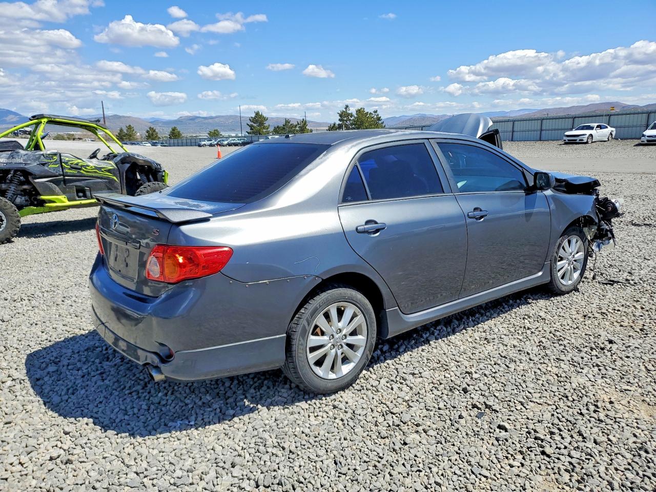 2010 Toyota Corolla S Charcoal vin: 2T1BU4EE5AC420255