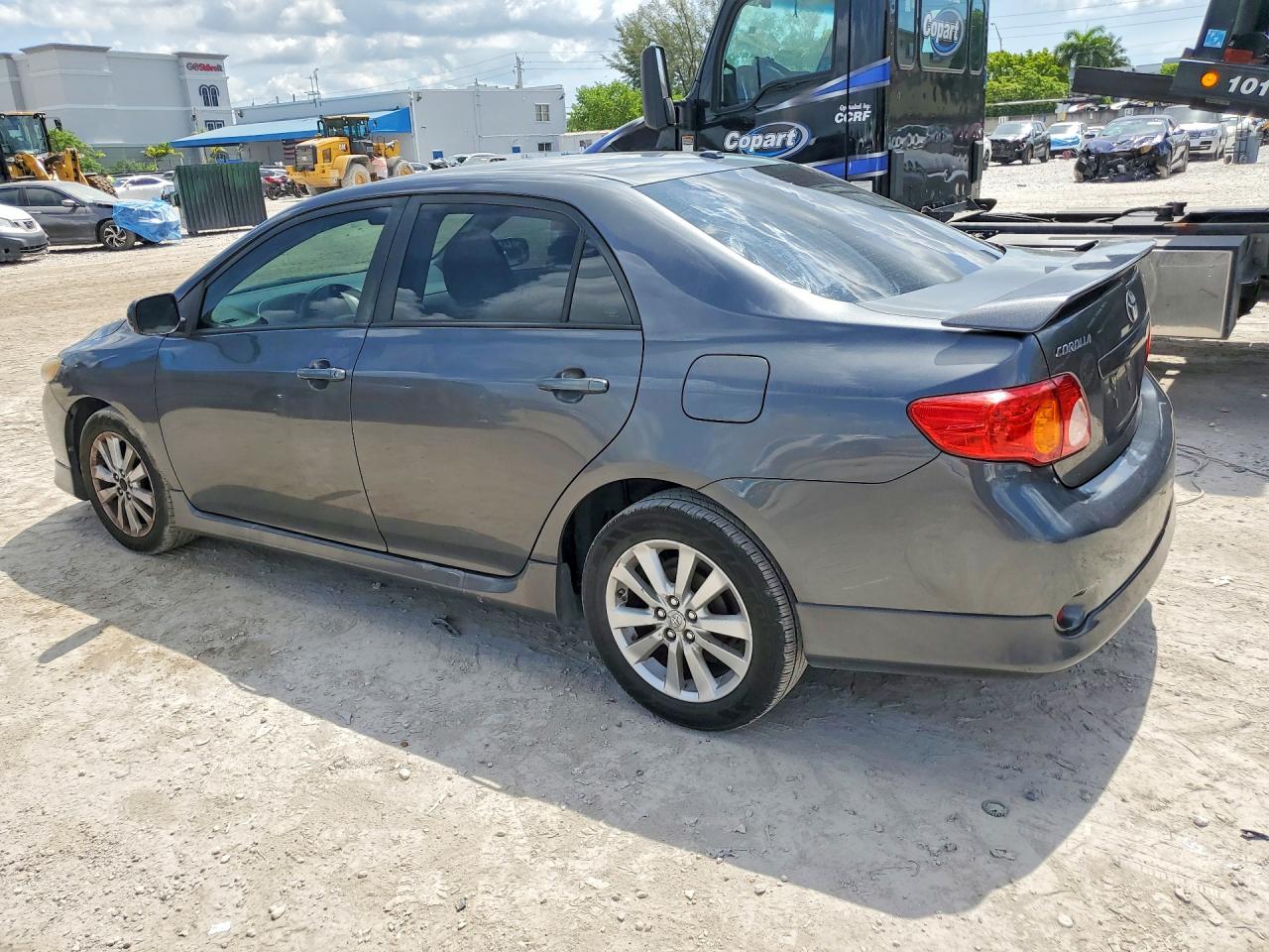 2010 Toyota Corolla S Gray vin: 2T1BU4EE5AC455264