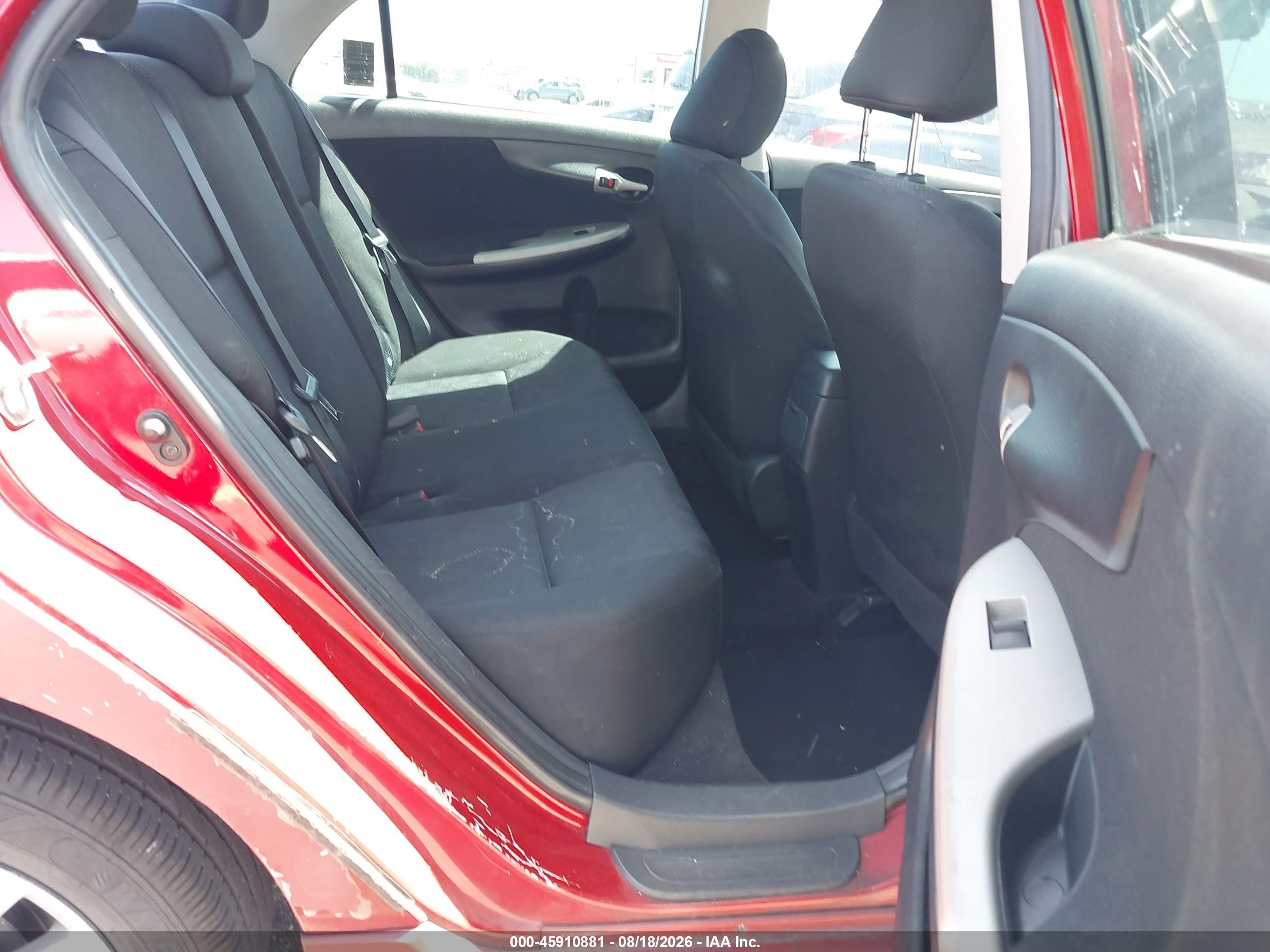 2010 Toyota Corolla S Red vin: 2T1BU4EE5AC472873