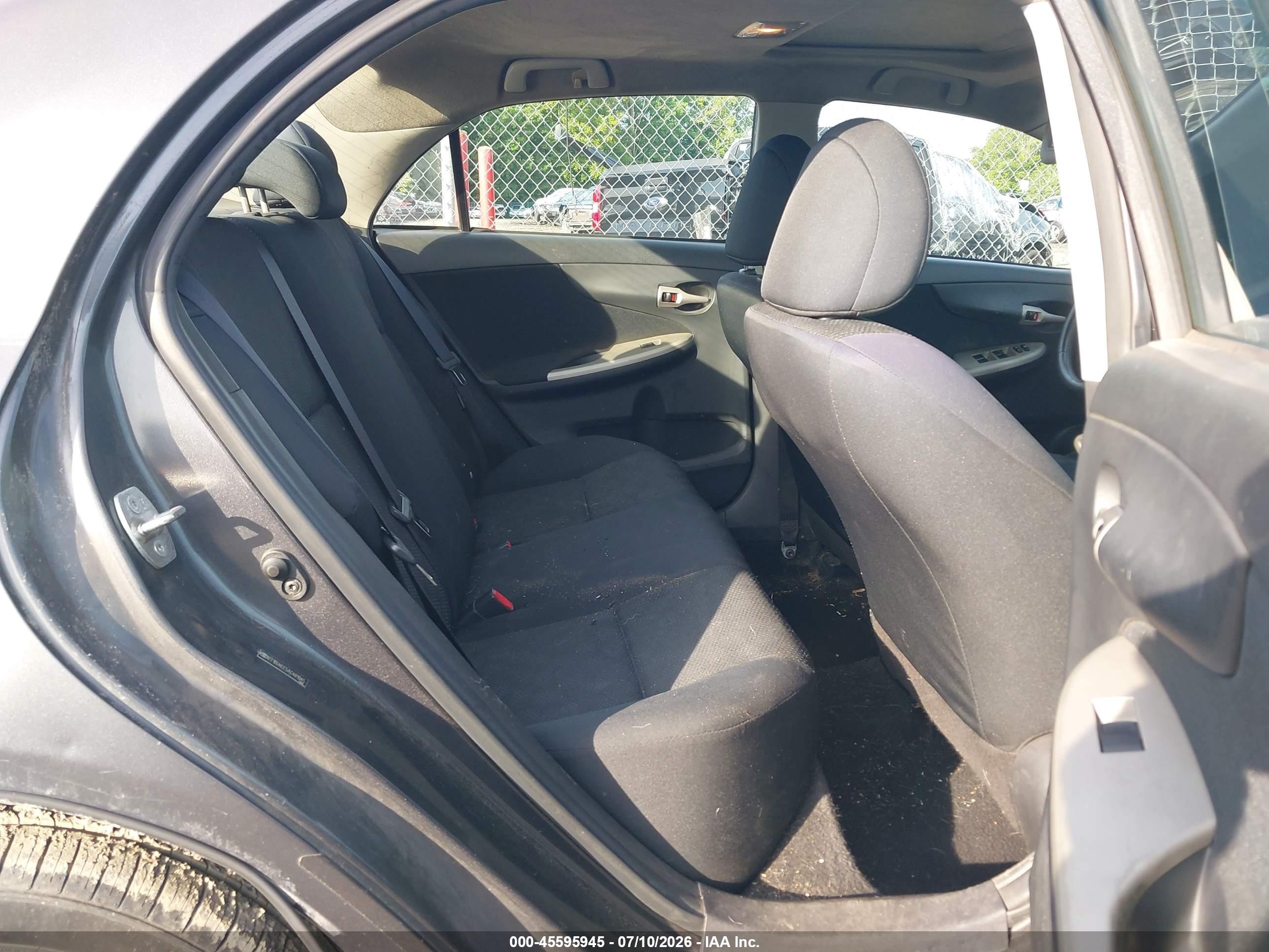 2010 Toyota Corolla S Gray vin: 2T1BU4EE5AC481945