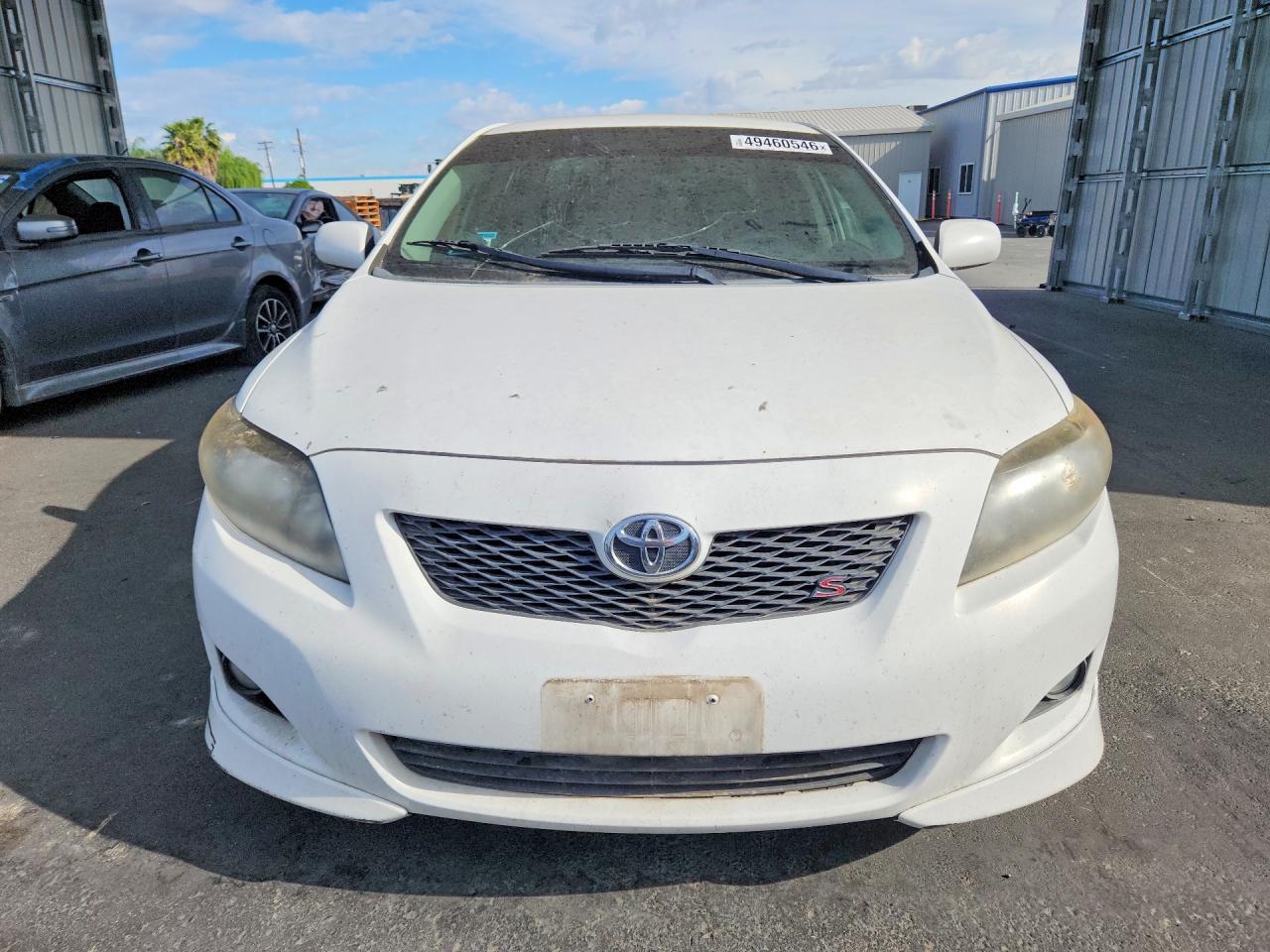 2010 Toyota Corolla S Белый vin: 2T1BU4EE5AC483291