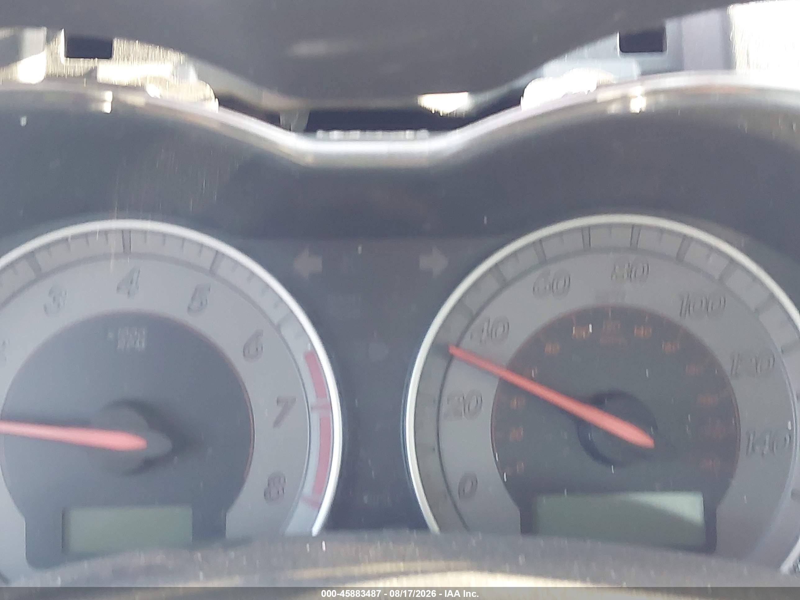 2010 Toyota Corolla S Red vin: 2T1BU4EE5AC503362