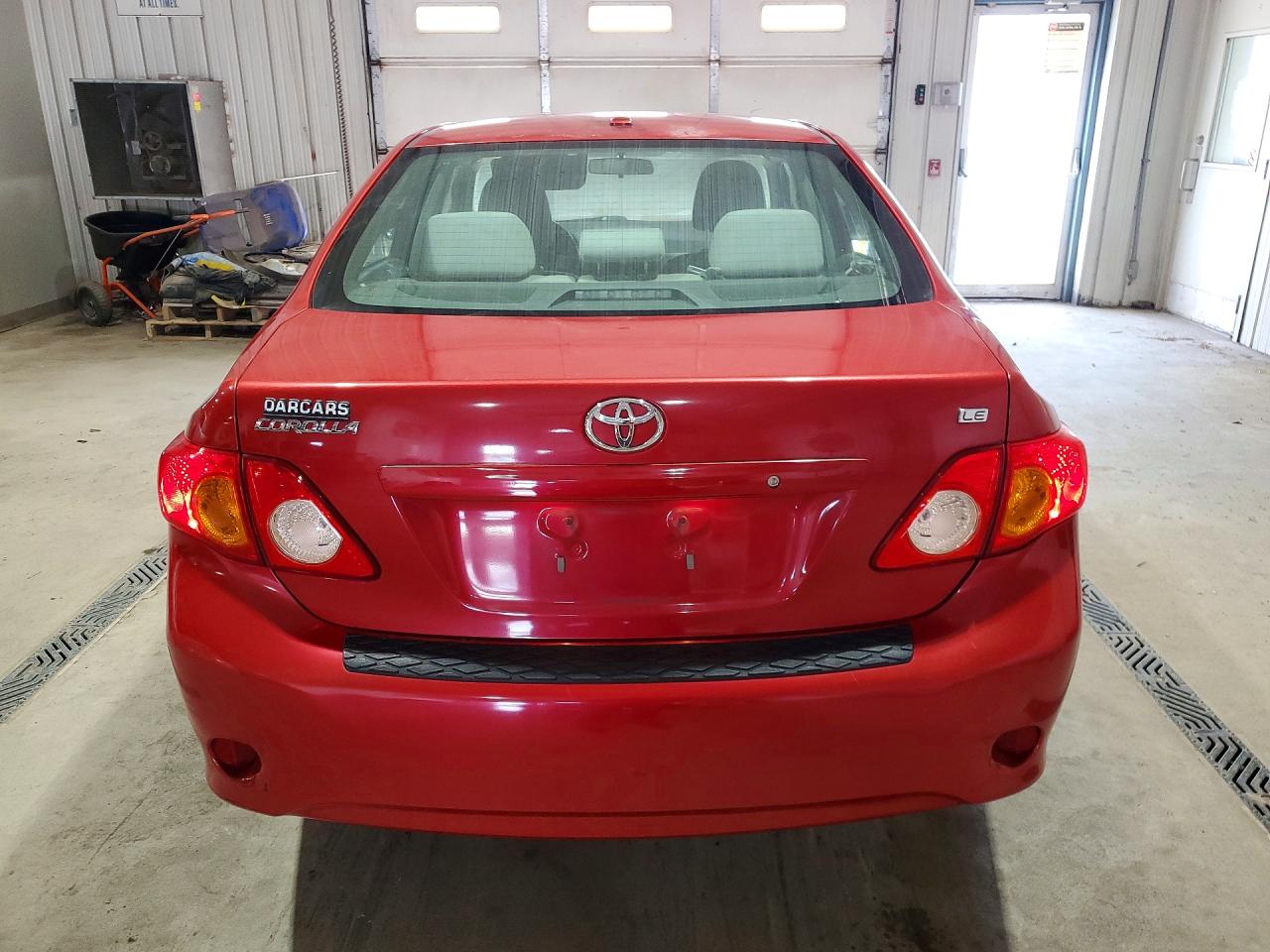 2010 Toyota Corolla Le Red vin: 2T1BU4EE5AC514099