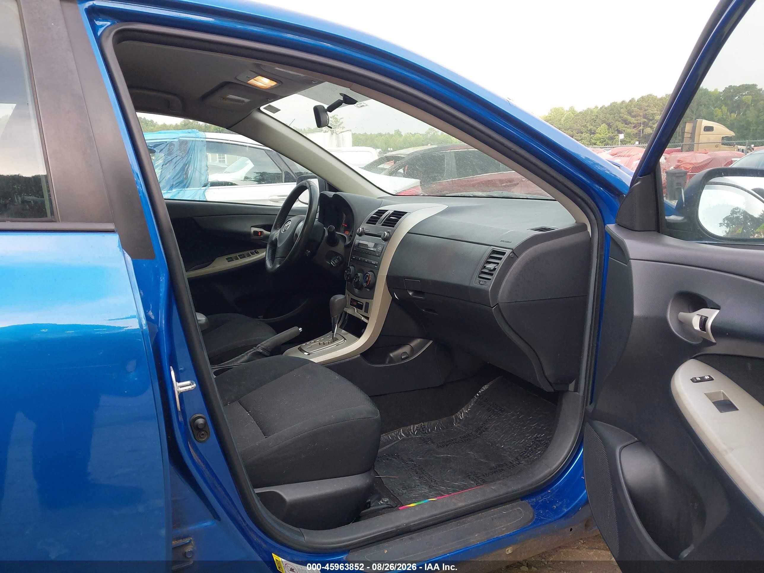 2010 Toyota Corolla S Blue vin: 2T1BU4EE5AC514653
