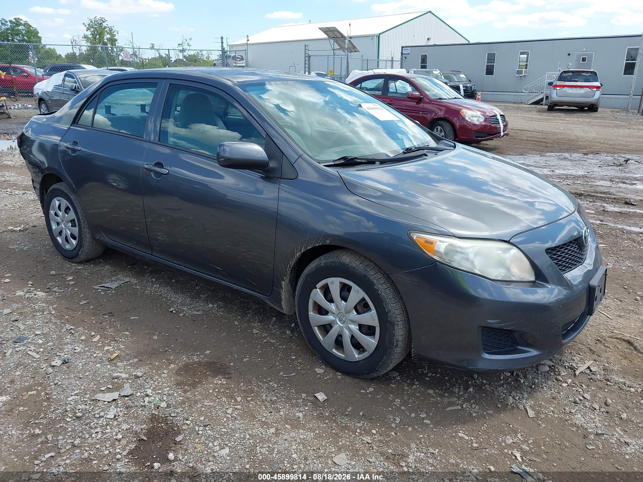 2010 Toyota Corolla Le Gray vin: 2T1BU4EE5AC528892