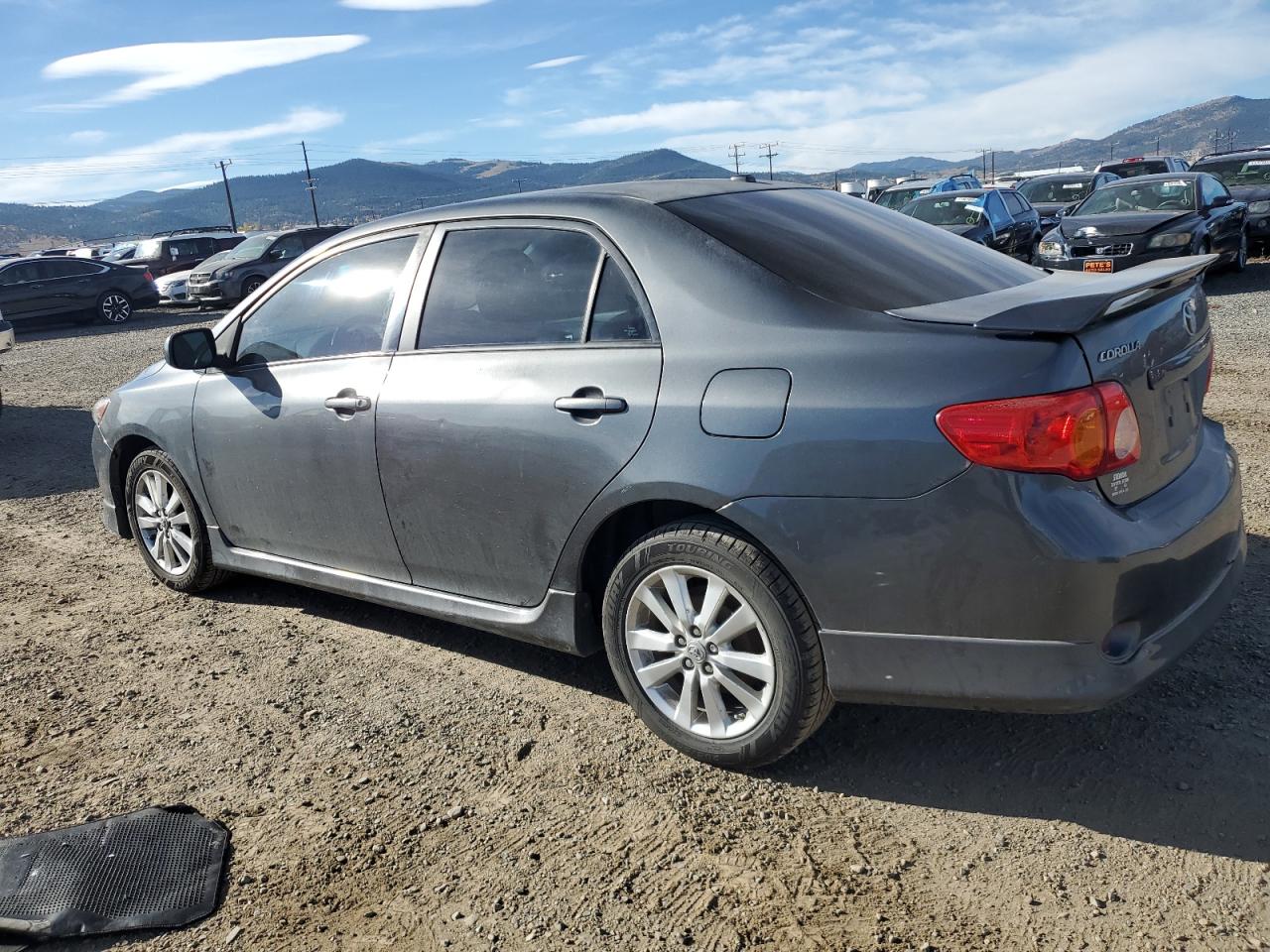 2010 Toyota Corolla S Gray vin: 2T1BU4EE5AC530898