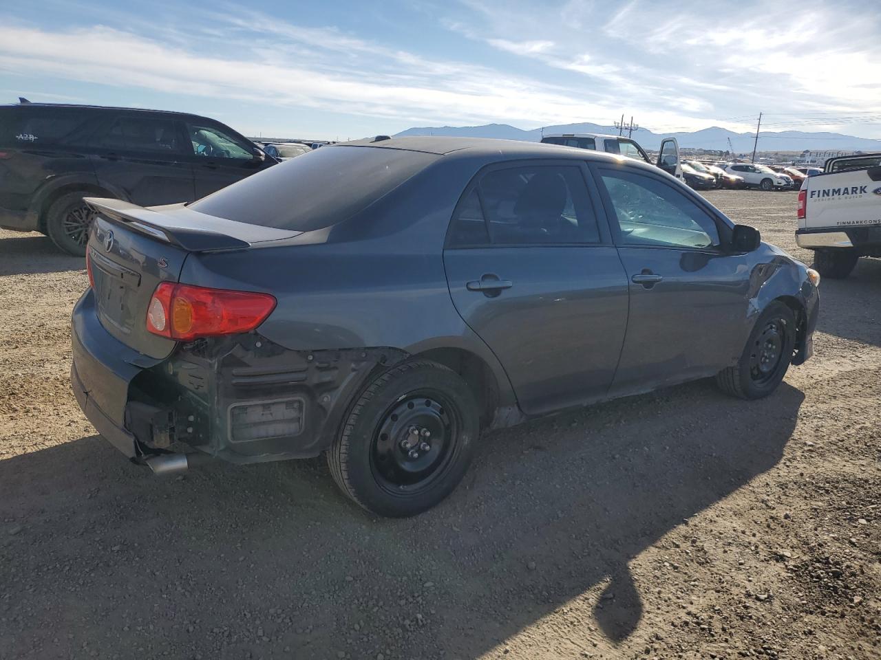 2010 Toyota Corolla S Gray vin: 2T1BU4EE5AC530898