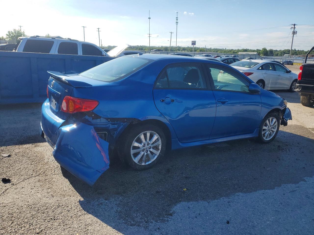 2010 Toyota Corolla S Blue vin: 2T1BU4EE5AC534949
