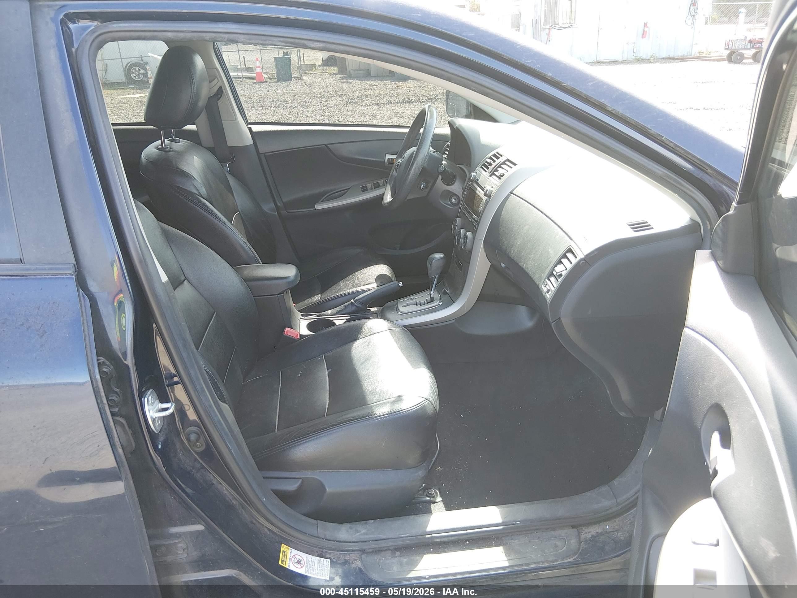 2011 Toyota Corolla S Blue vin: 2T1BU4EE5BC559206