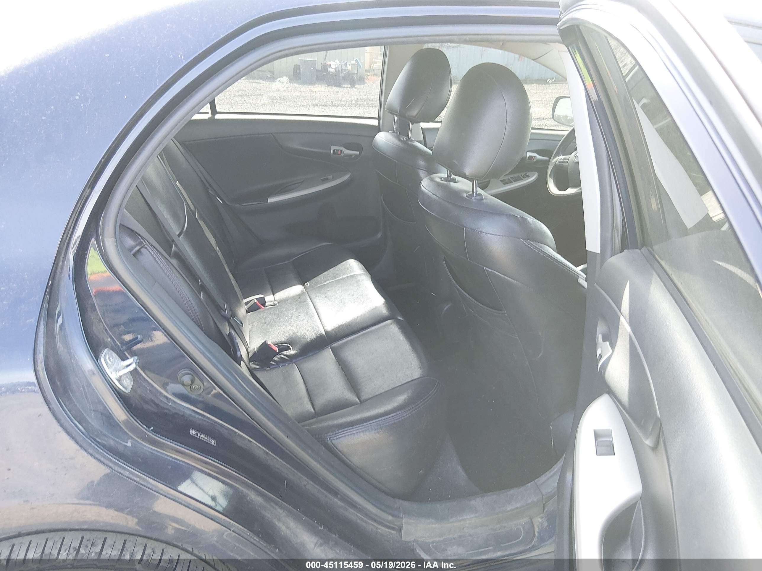 2011 Toyota Corolla S Blue vin: 2T1BU4EE5BC559206