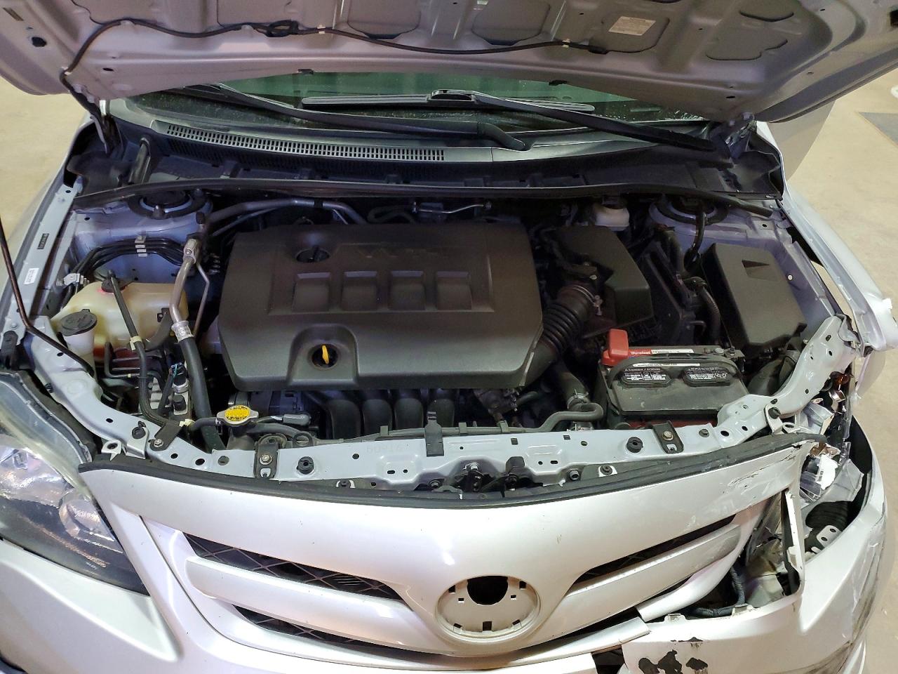 2011 Toyota Corolla S Silver vin: 2T1BU4EE5BC566270