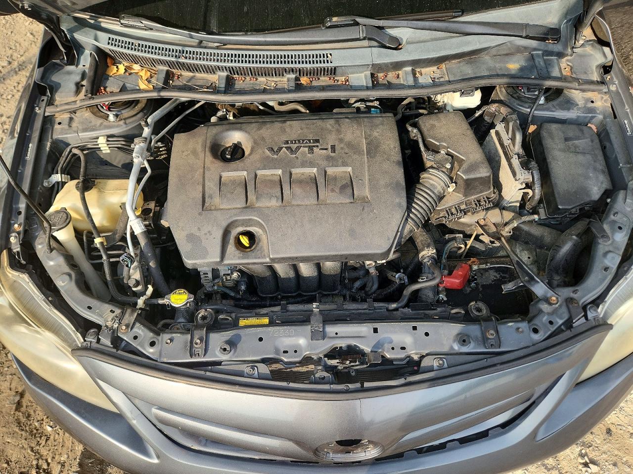 2011 Toyota Corolla S Gray vin: 2T1BU4EE5BC587216