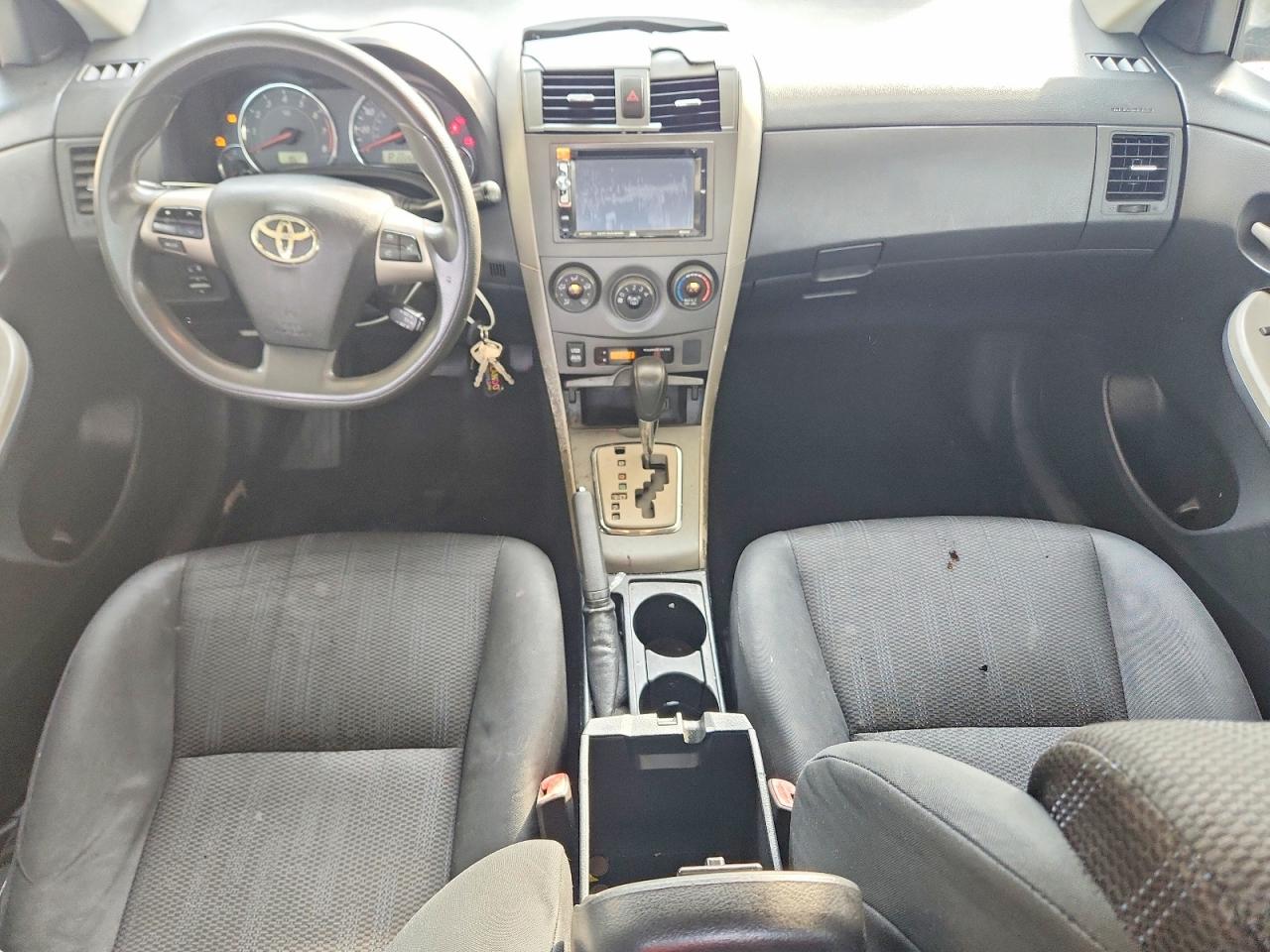 2011 Toyota Corolla S Gray vin: 2T1BU4EE5BC587216