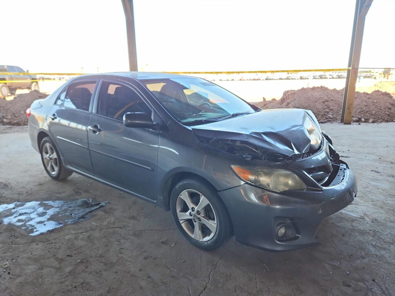 2011 Toyota Corolla Le Gray vin: 2T1BU4EE5BC604855