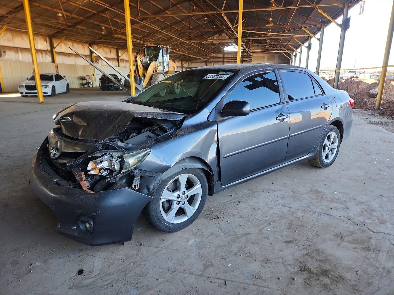 2011 Toyota Corolla Le Gray vin: 2T1BU4EE5BC604855