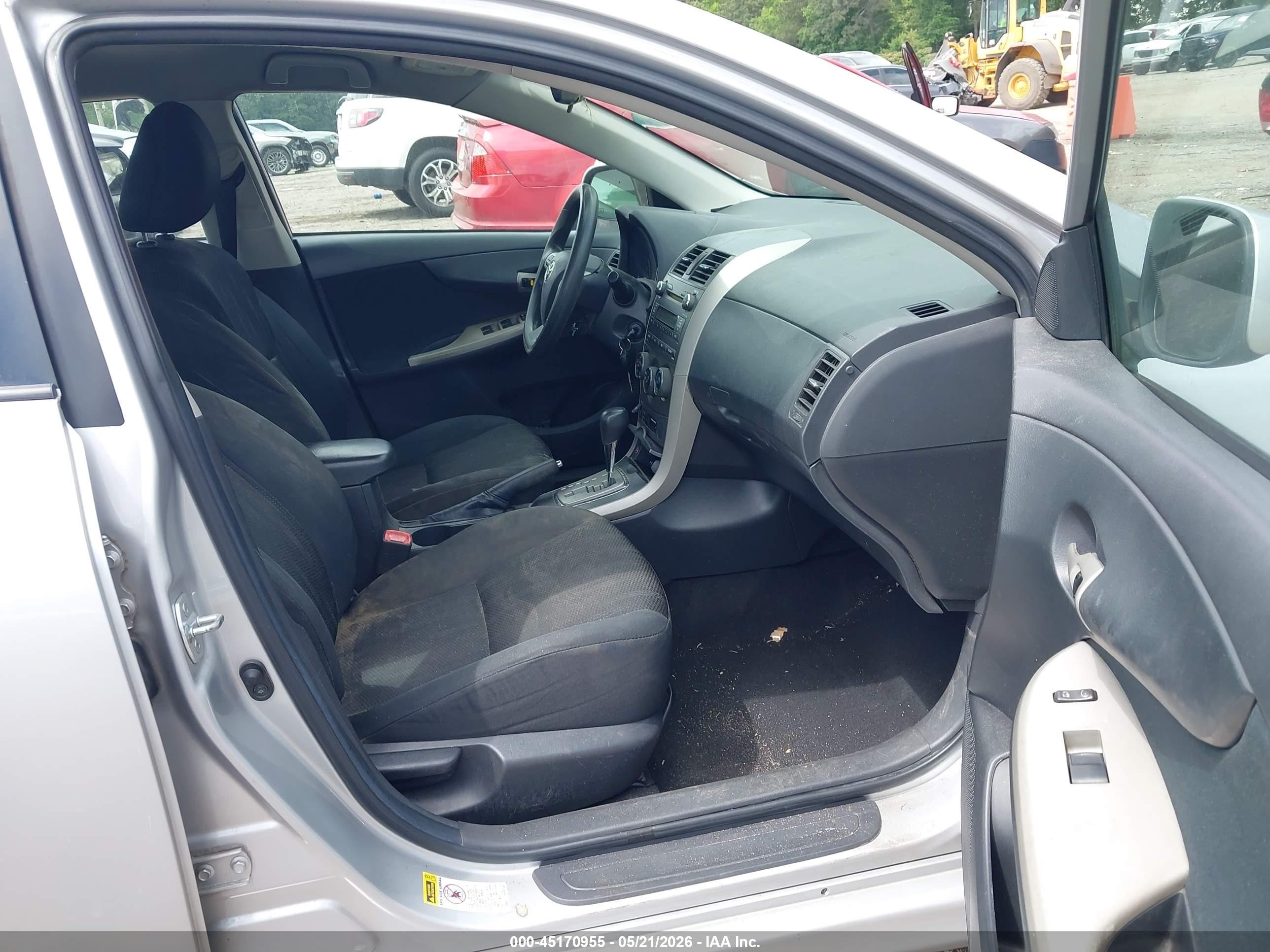 2011 Toyota Corolla S Silver vin: 2T1BU4EE5BC615774