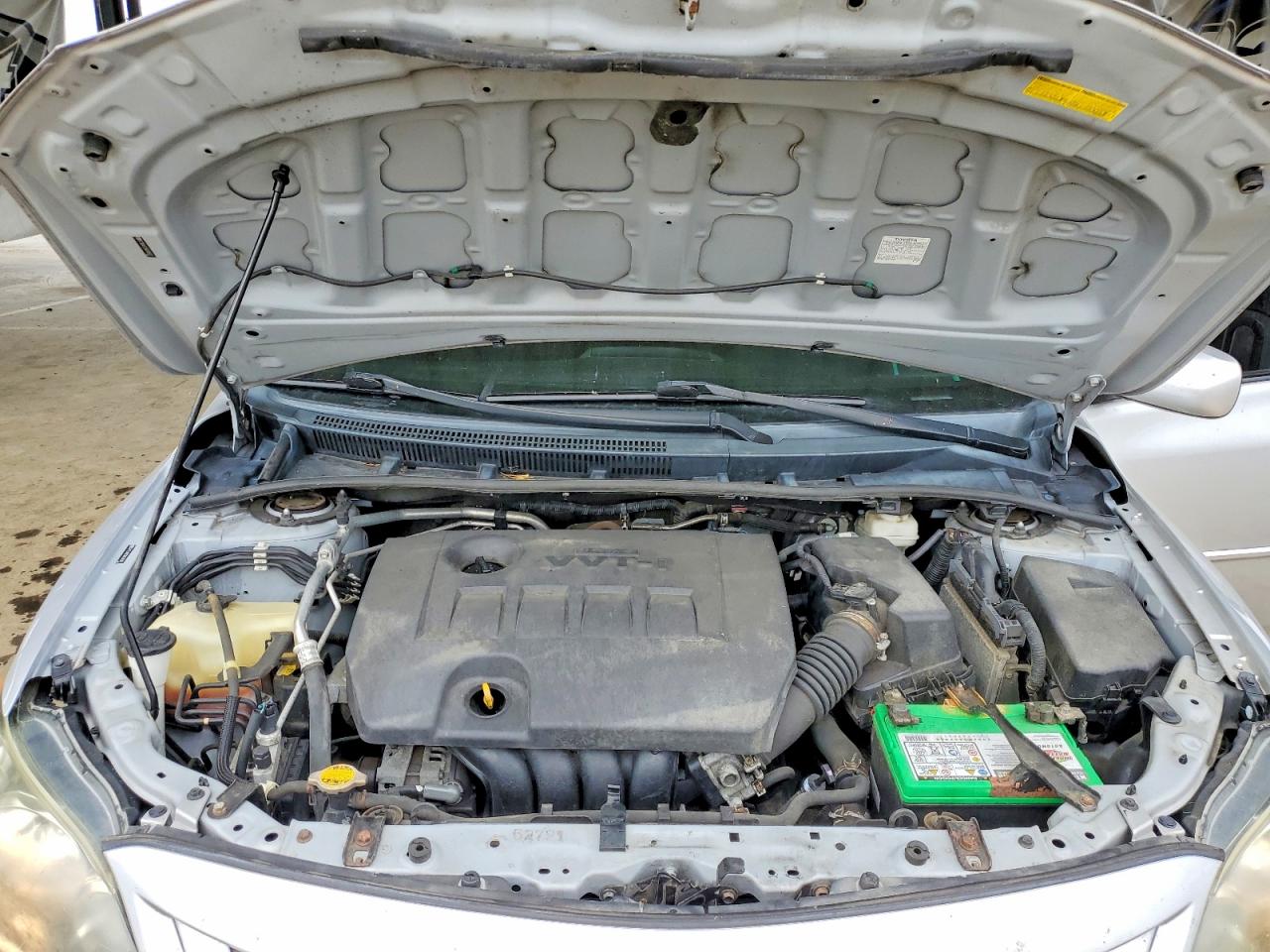2011 Toyota Corolla S Silver vin: 2T1BU4EE5BC616973
