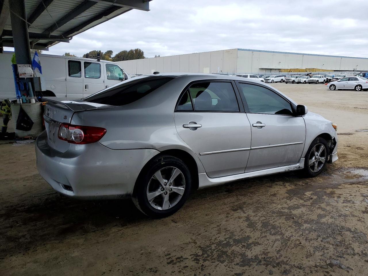 2011 Toyota Corolla S Silver vin: 2T1BU4EE5BC616973