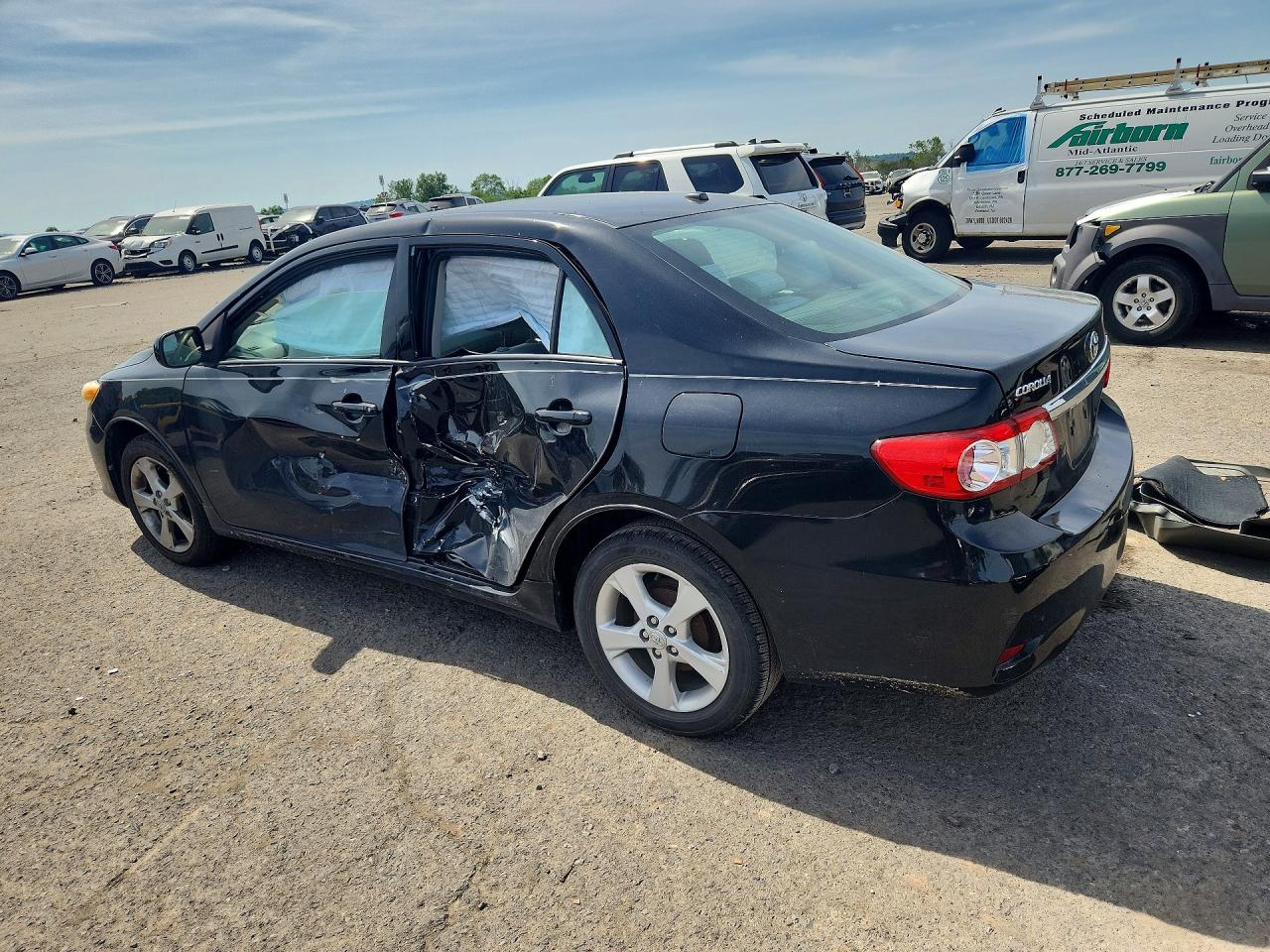 2011 Toyota Corolla Le Black vin: 2T1BU4EE5BC618982