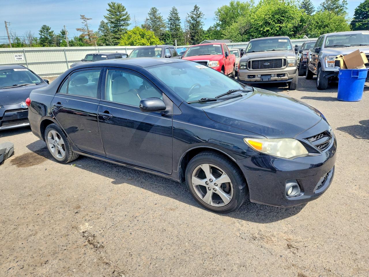 2011 Toyota Corolla Le Black vin: 2T1BU4EE5BC618982