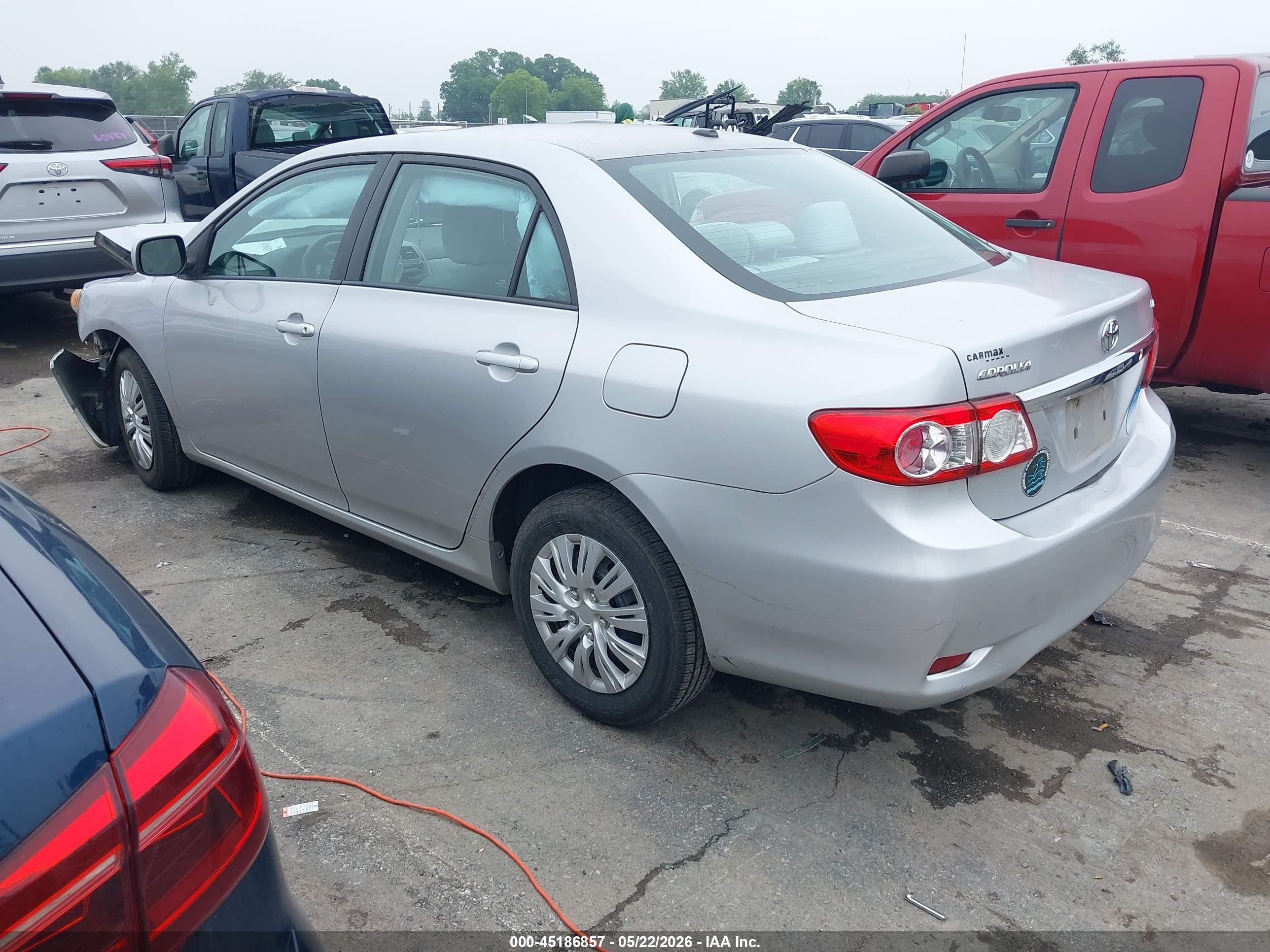 2011 Toyota Corolla Le Silver vin: 2T1BU4EE5BC648709