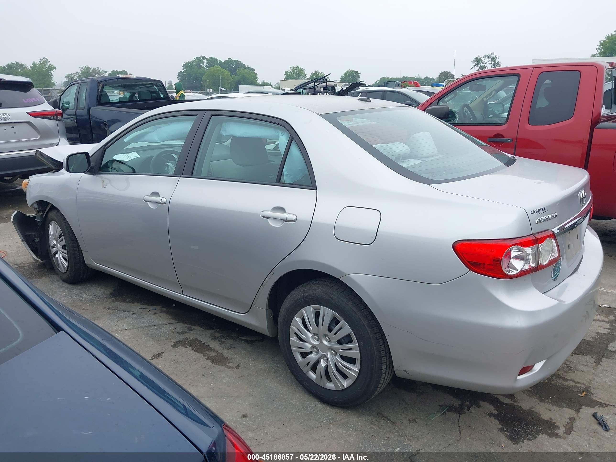 2011 Toyota Corolla Le Silver vin: 2T1BU4EE5BC648709