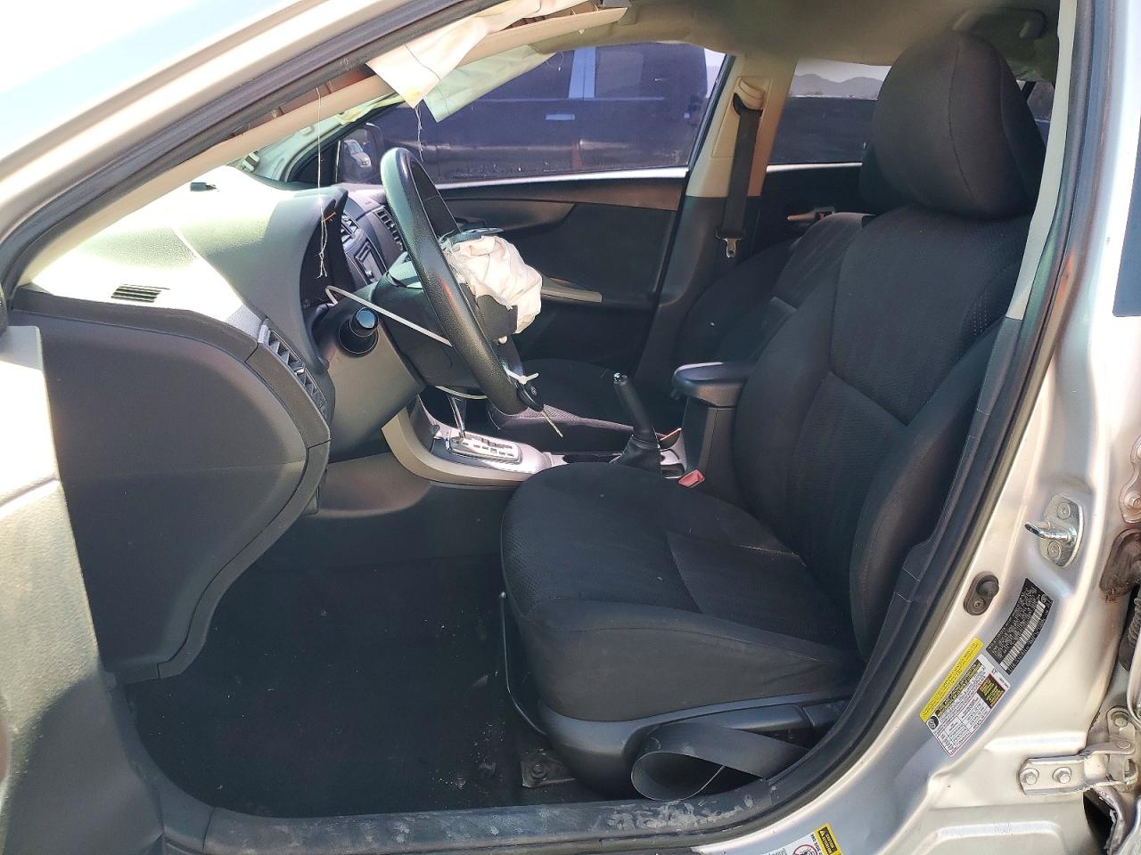 2011 Toyota Corolla S Silver vin: 2T1BU4EE5BC649133