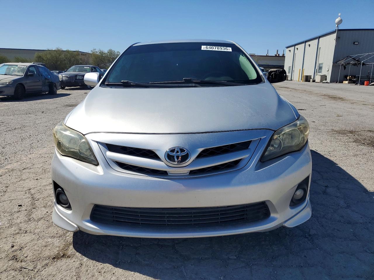 2011 Toyota Corolla S Silver vin: 2T1BU4EE5BC649133