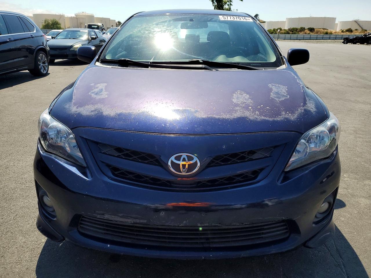 2011 Toyota Corolla S Blue vin: 2T1BU4EE5BC649391
