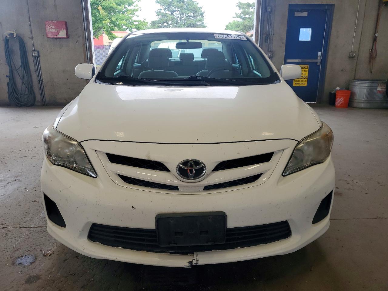 2011 Toyota Corolla Le White vin: 2T1BU4EE5BC653196