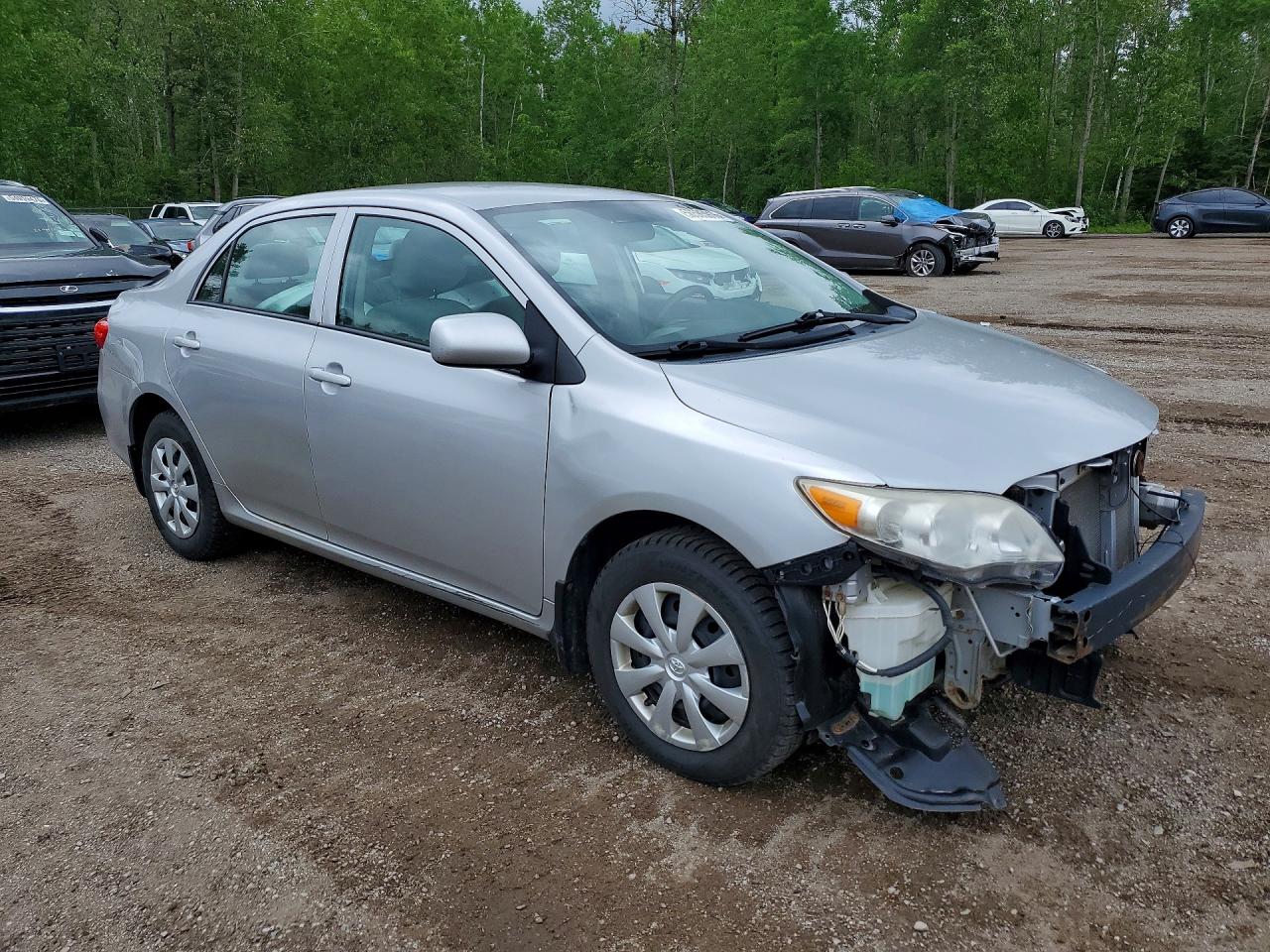 2011 Toyota Corolla Base Silver vin: 2T1BU4EE5BC669172