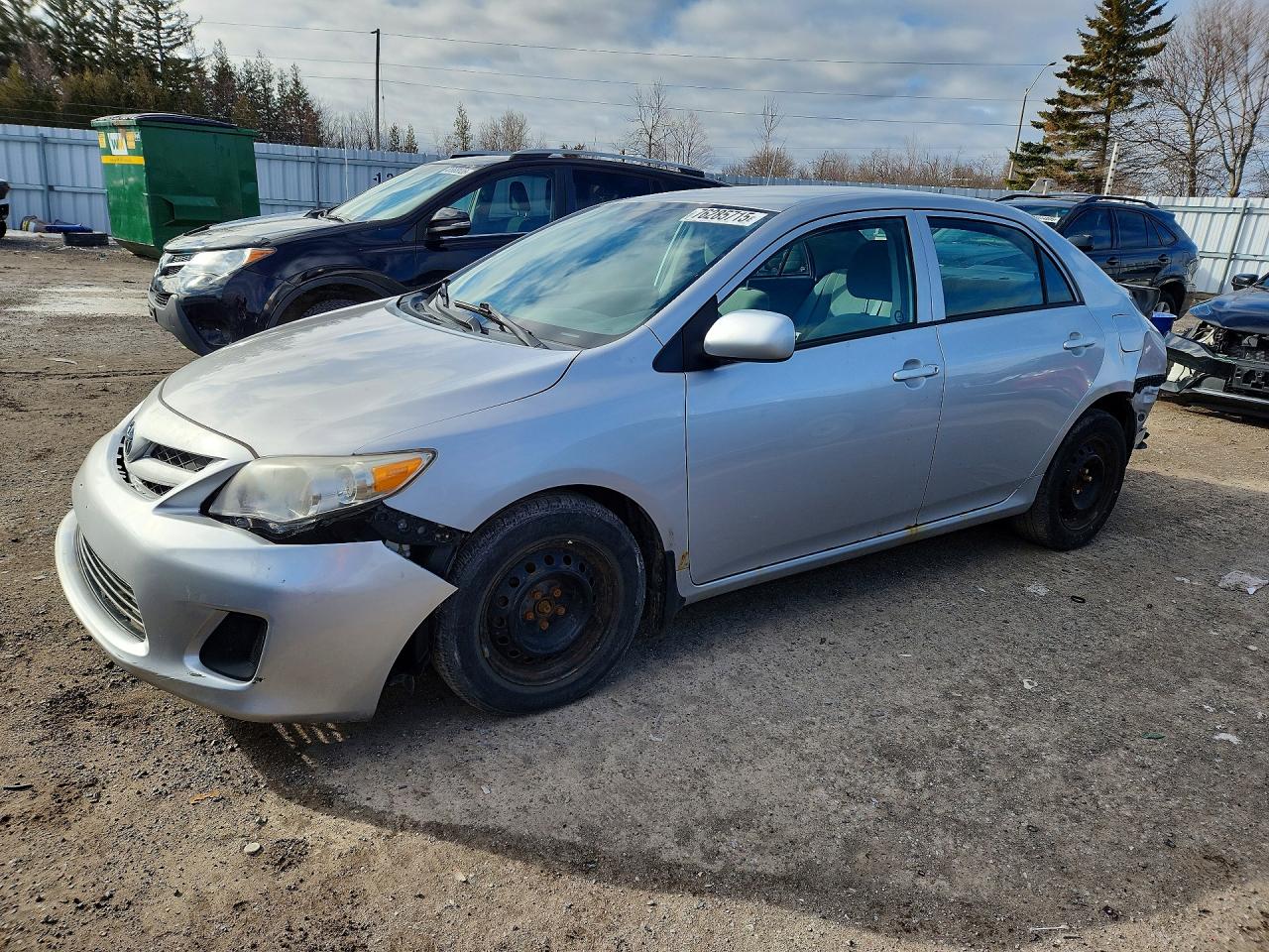 2011 Toyota Corolla Base Silver vin: 2T1BU4EE5BC670340
