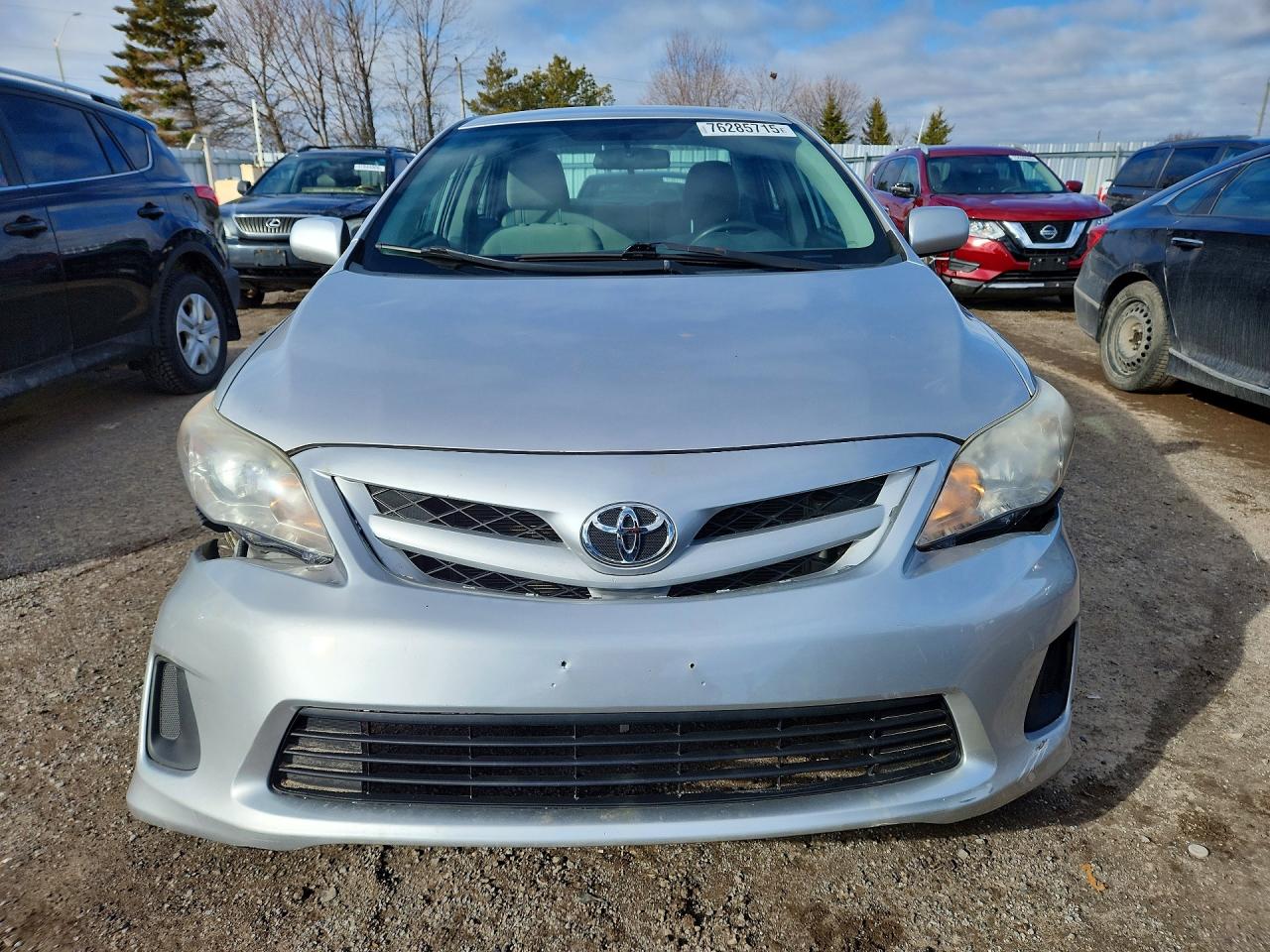 2011 Toyota Corolla Base Silver vin: 2T1BU4EE5BC670340