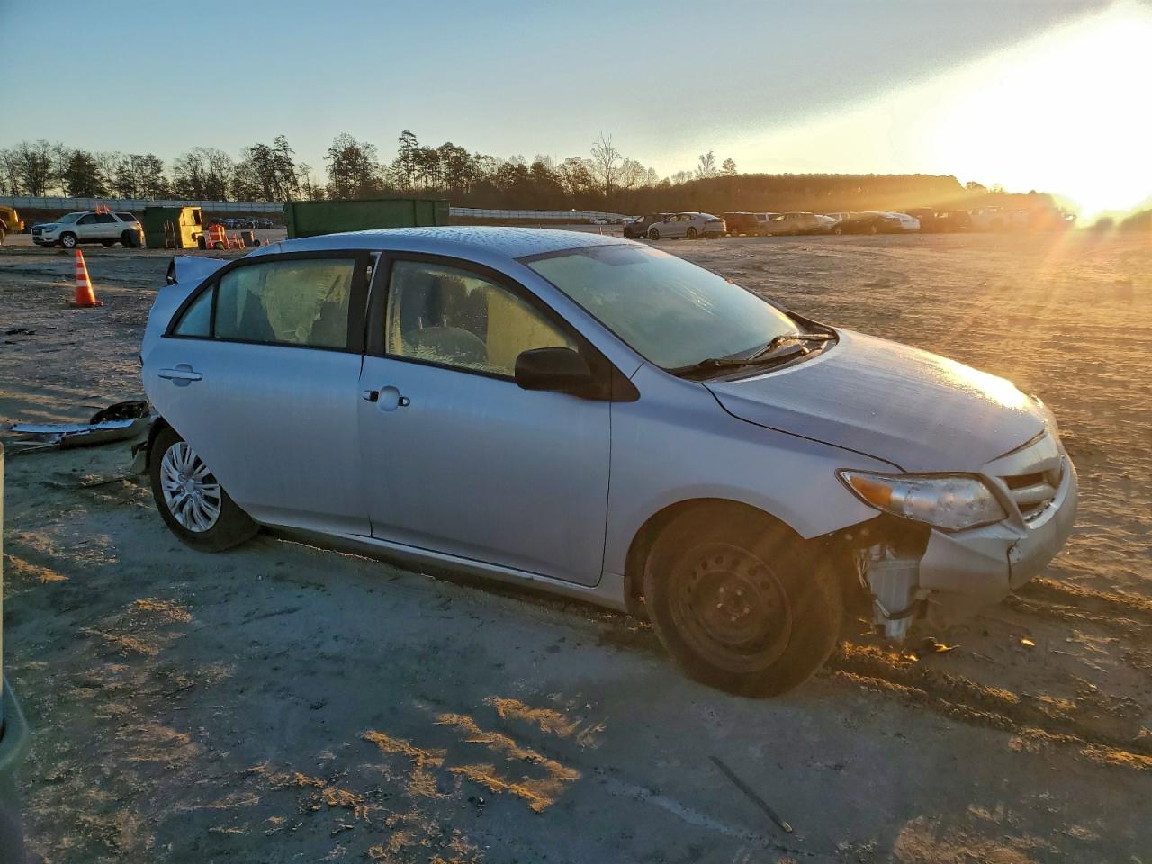 2011 Toyota Corolla Silver vin: 2T1BU4EE5BC684822