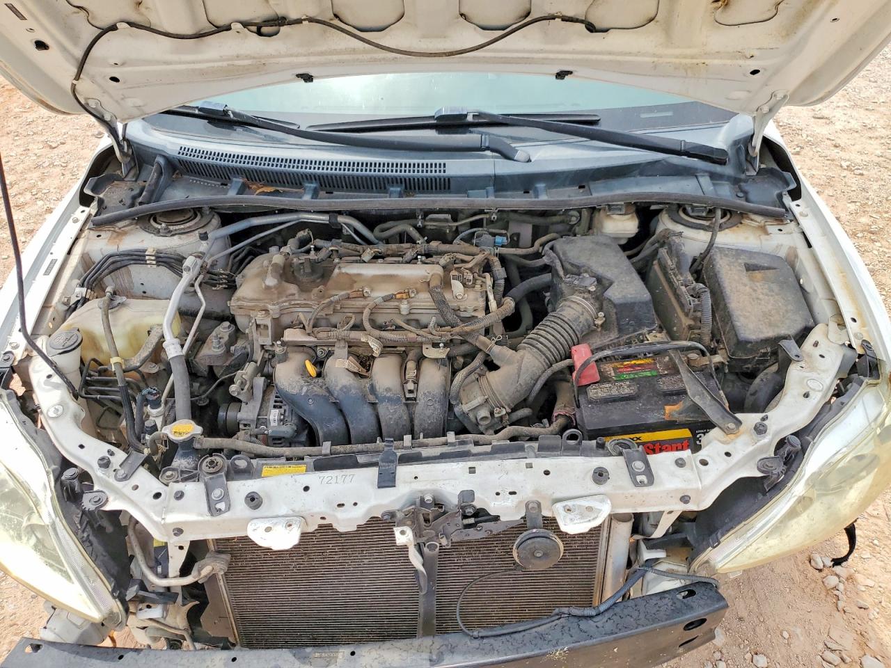 2011 Toyota Corolla S Белый vin: 2T1BU4EE5BC685307