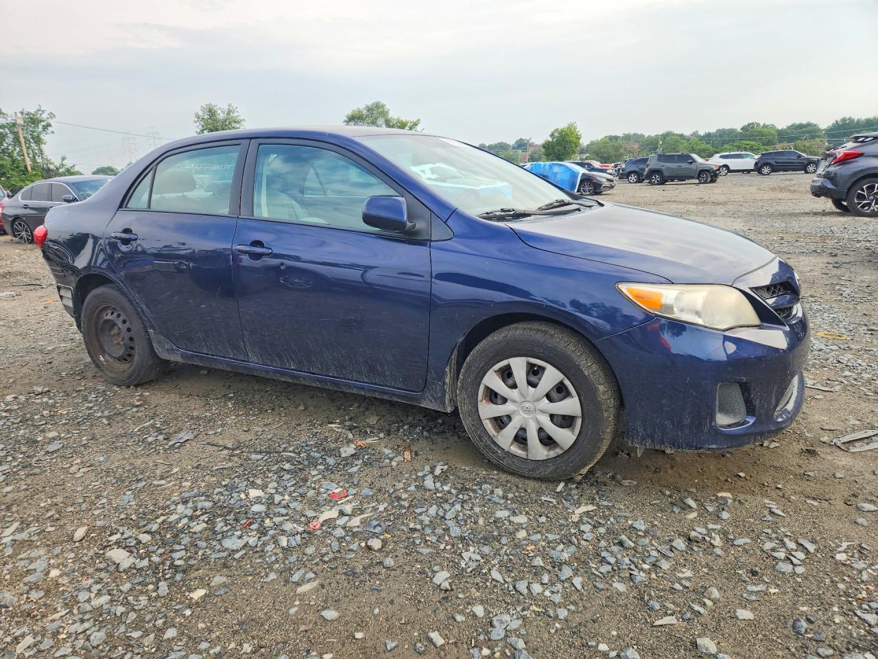 2011 Toyota Corolla Le Blue vin: 2T1BU4EE5BC687042