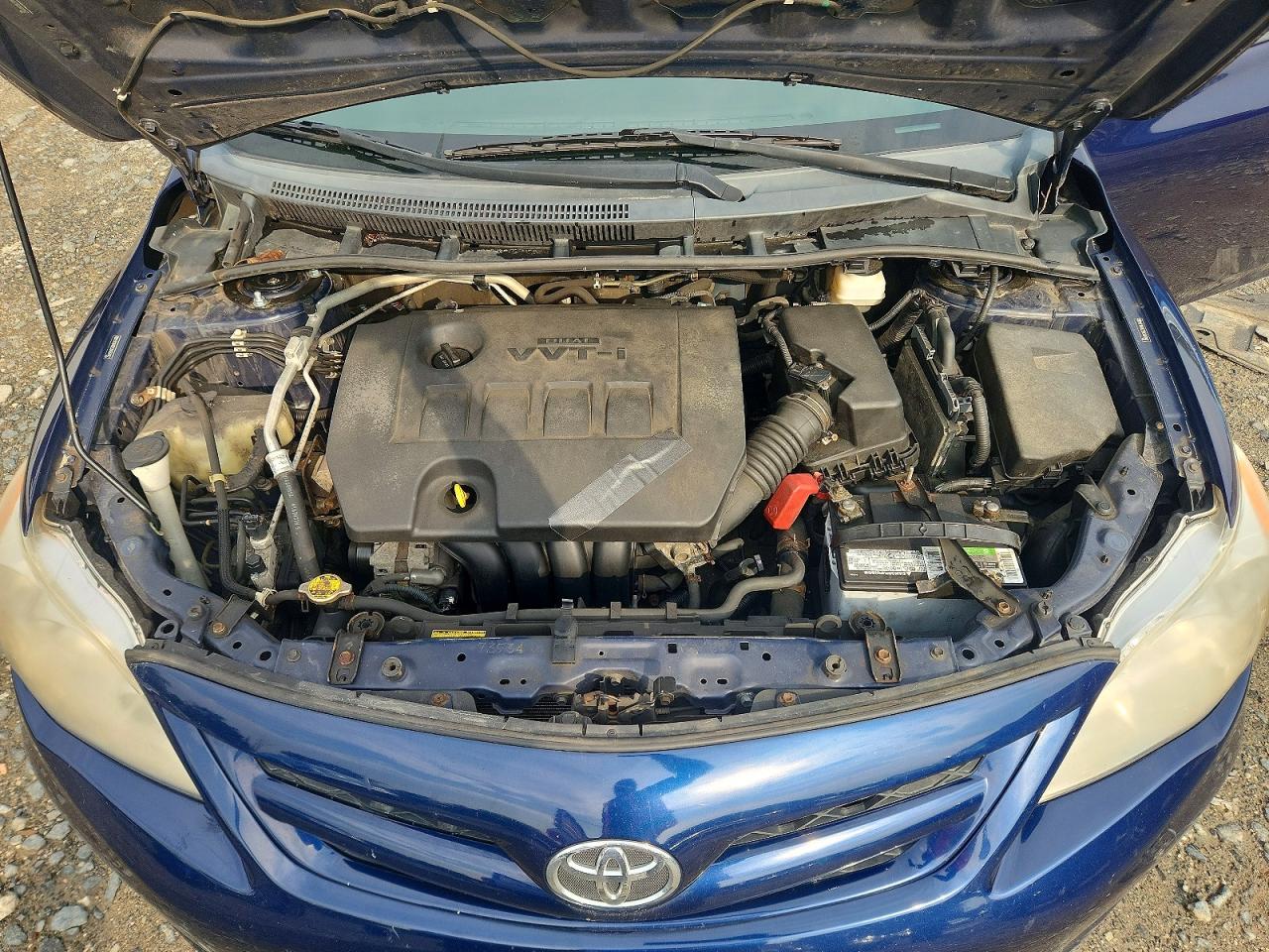 2011 Toyota Corolla Le Blue vin: 2T1BU4EE5BC687042