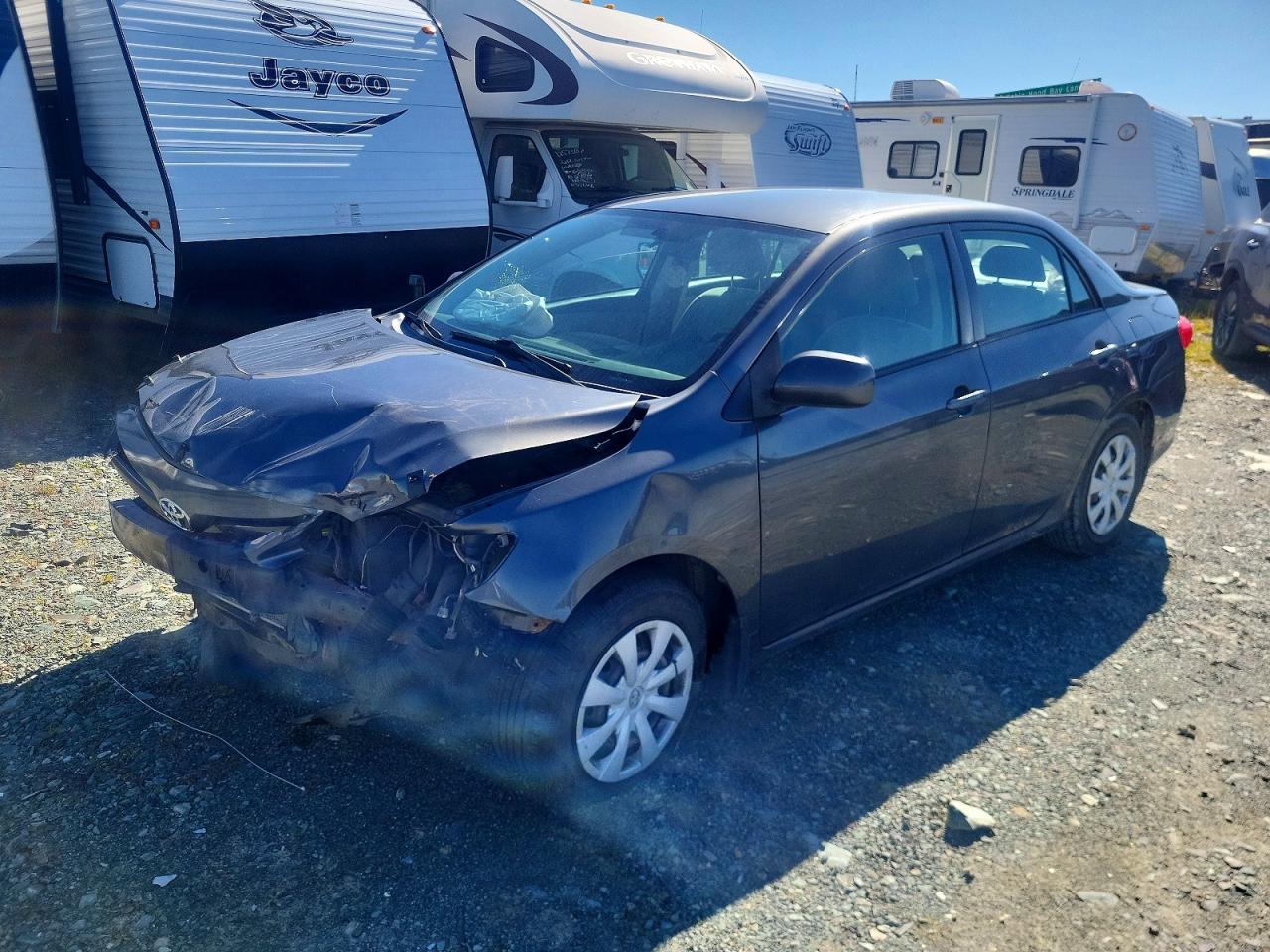2011 Toyota Corolla Base Угольный vin: 2T1BU4EE5BC688790