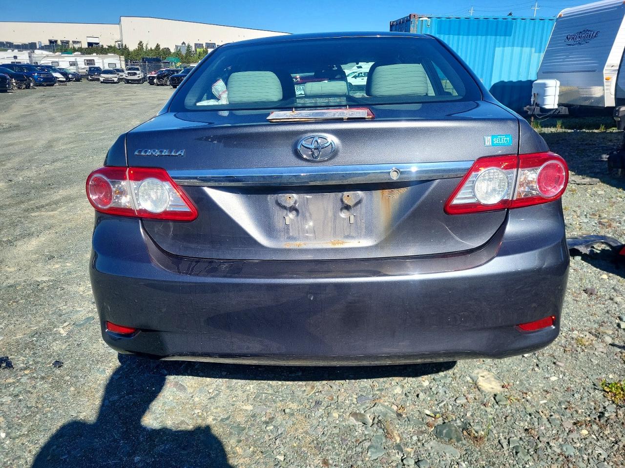2011 Toyota Corolla Base Угольный vin: 2T1BU4EE5BC688790