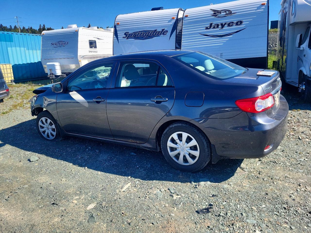 2011 Toyota Corolla Base Угольный vin: 2T1BU4EE5BC688790