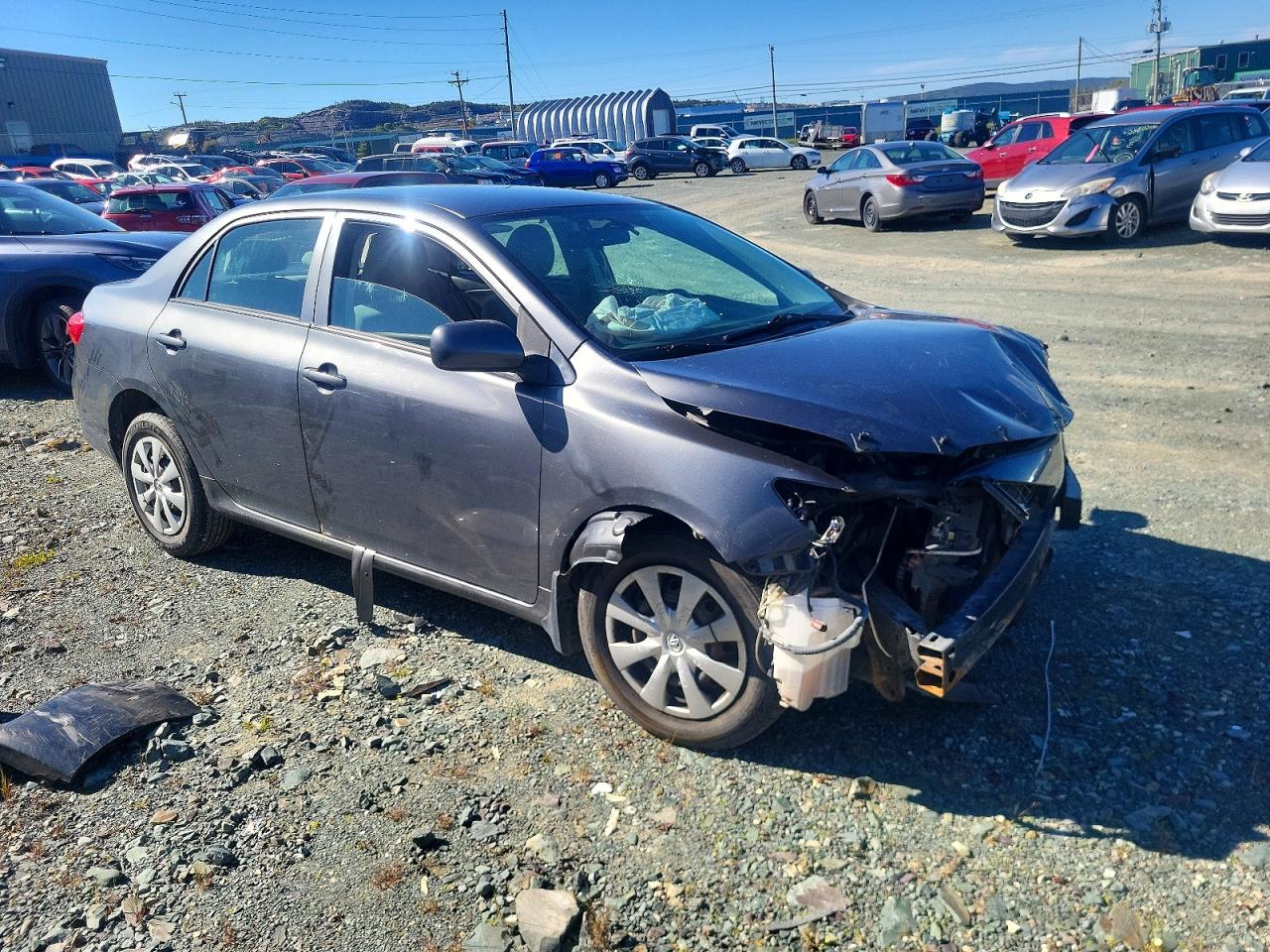 2011 Toyota Corolla Base Угольный vin: 2T1BU4EE5BC688790