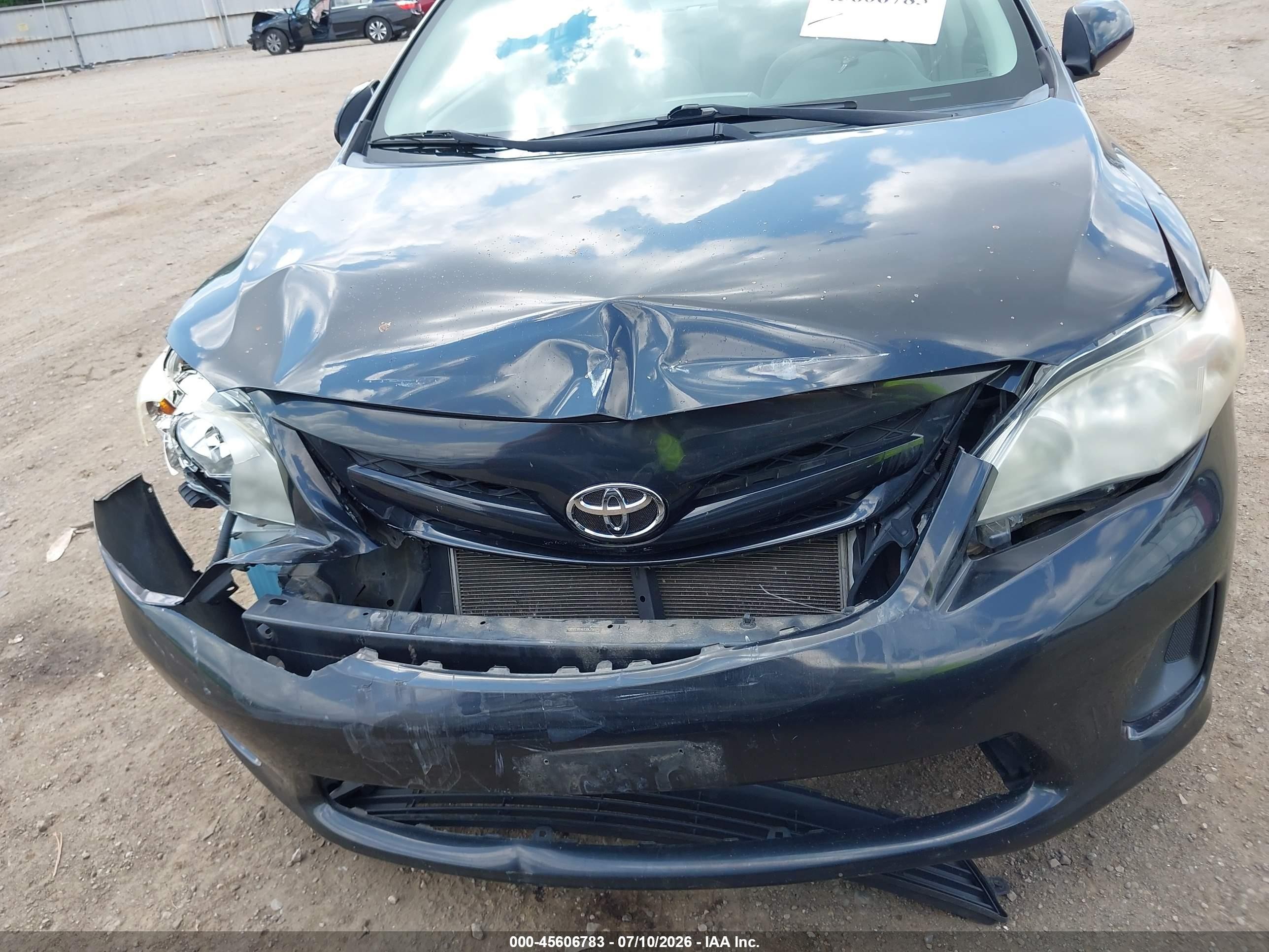 2011 Toyota Corolla Le Black vin: 2T1BU4EE5BC714871