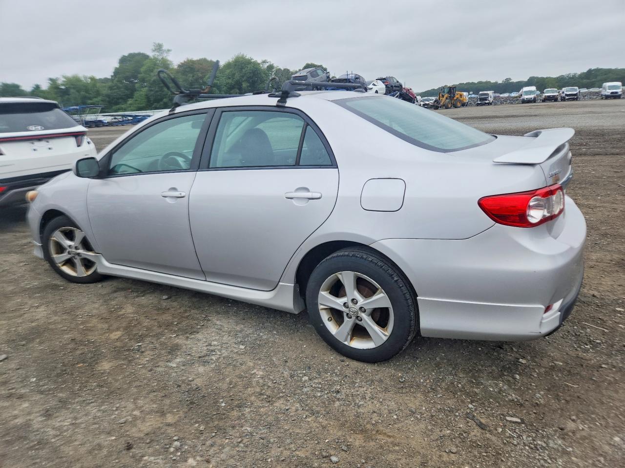 2011 Toyota Corolla S Gray vin: 2T1BU4EE5BC721304