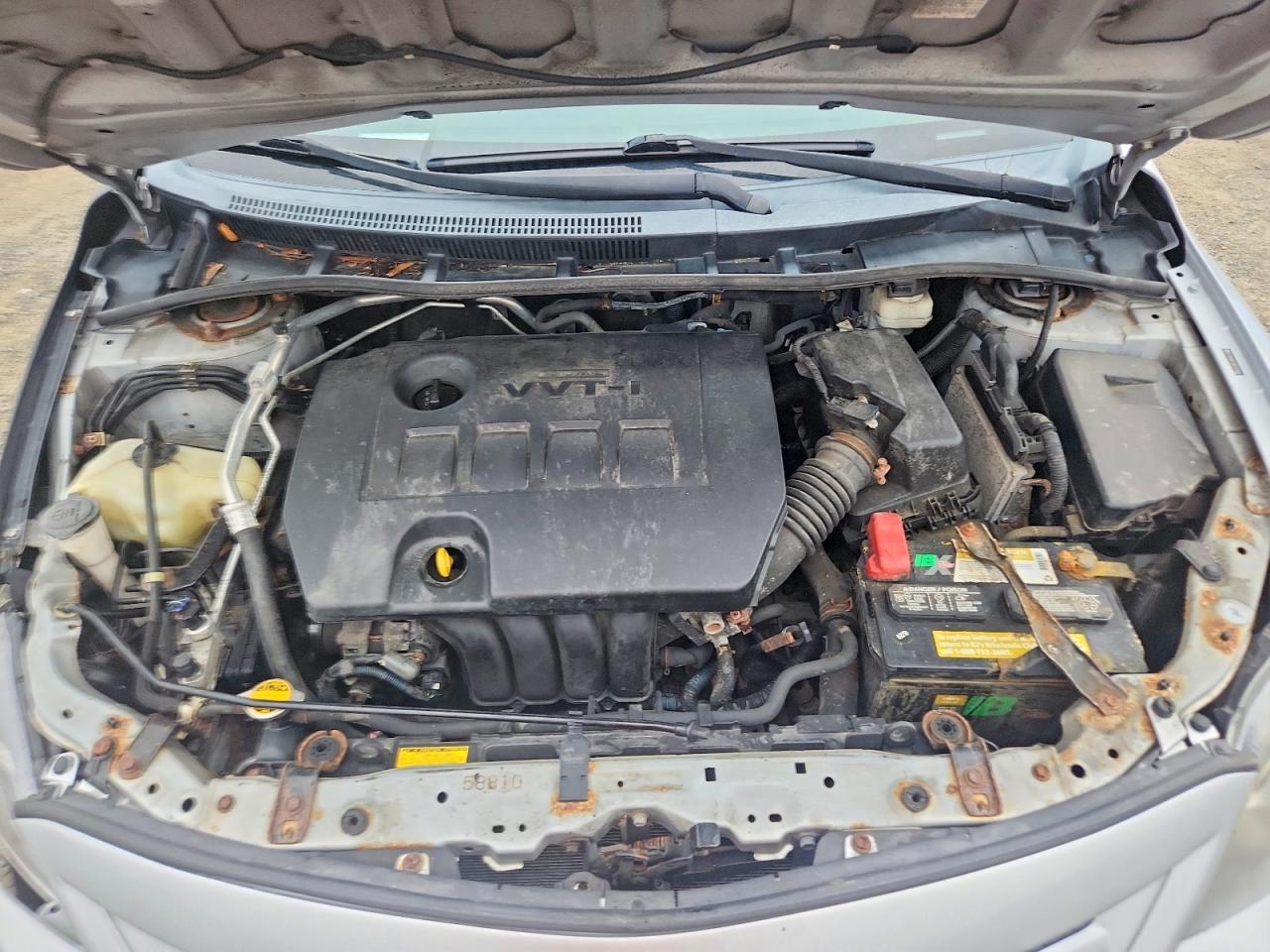 2011 Toyota Corolla S Gray vin: 2T1BU4EE5BC721304